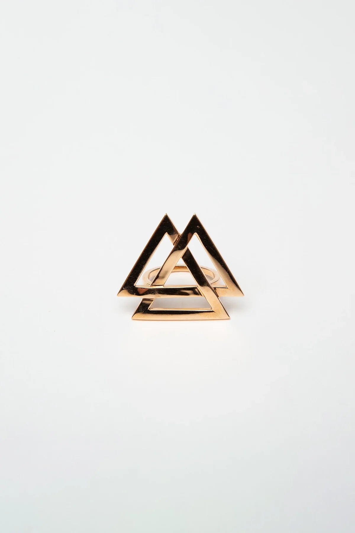 SARAH JANE WILDE | BLACK STAR TRIPLE TRIANGLE RING