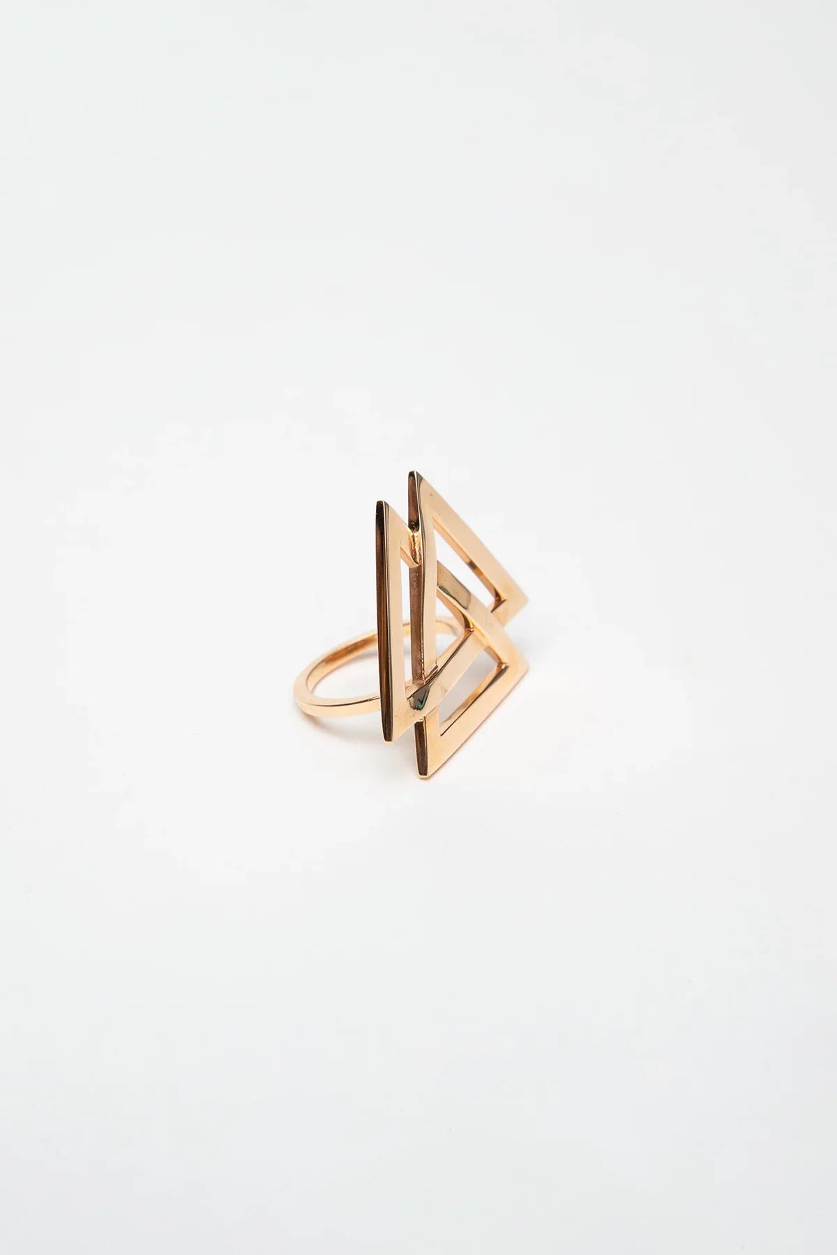 SARAH JANE WILDE | BLACK STAR TRIPLE TRIANGLE RING