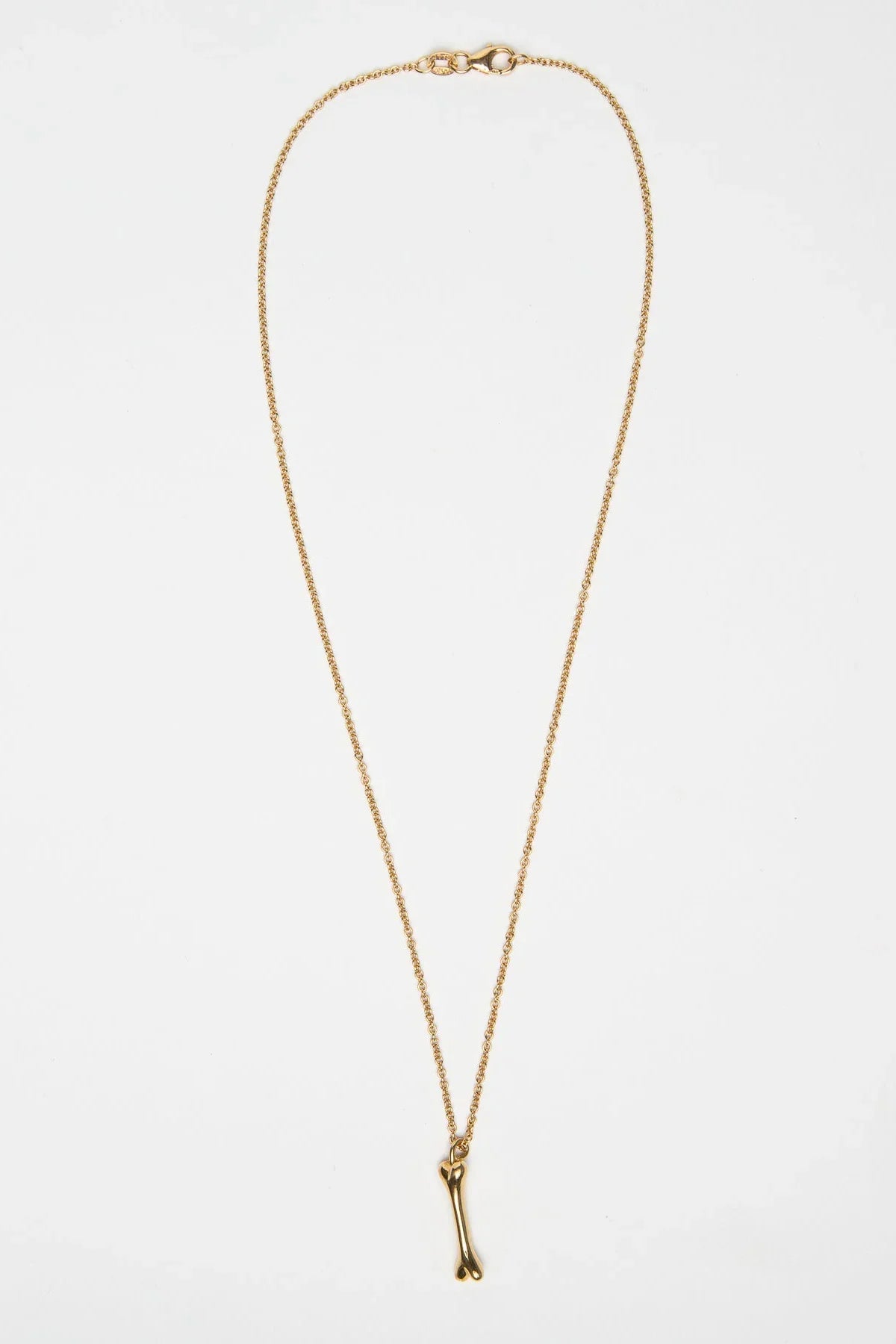 SARAH JANE WILDE | GOLD DOG BONE NECKLACE