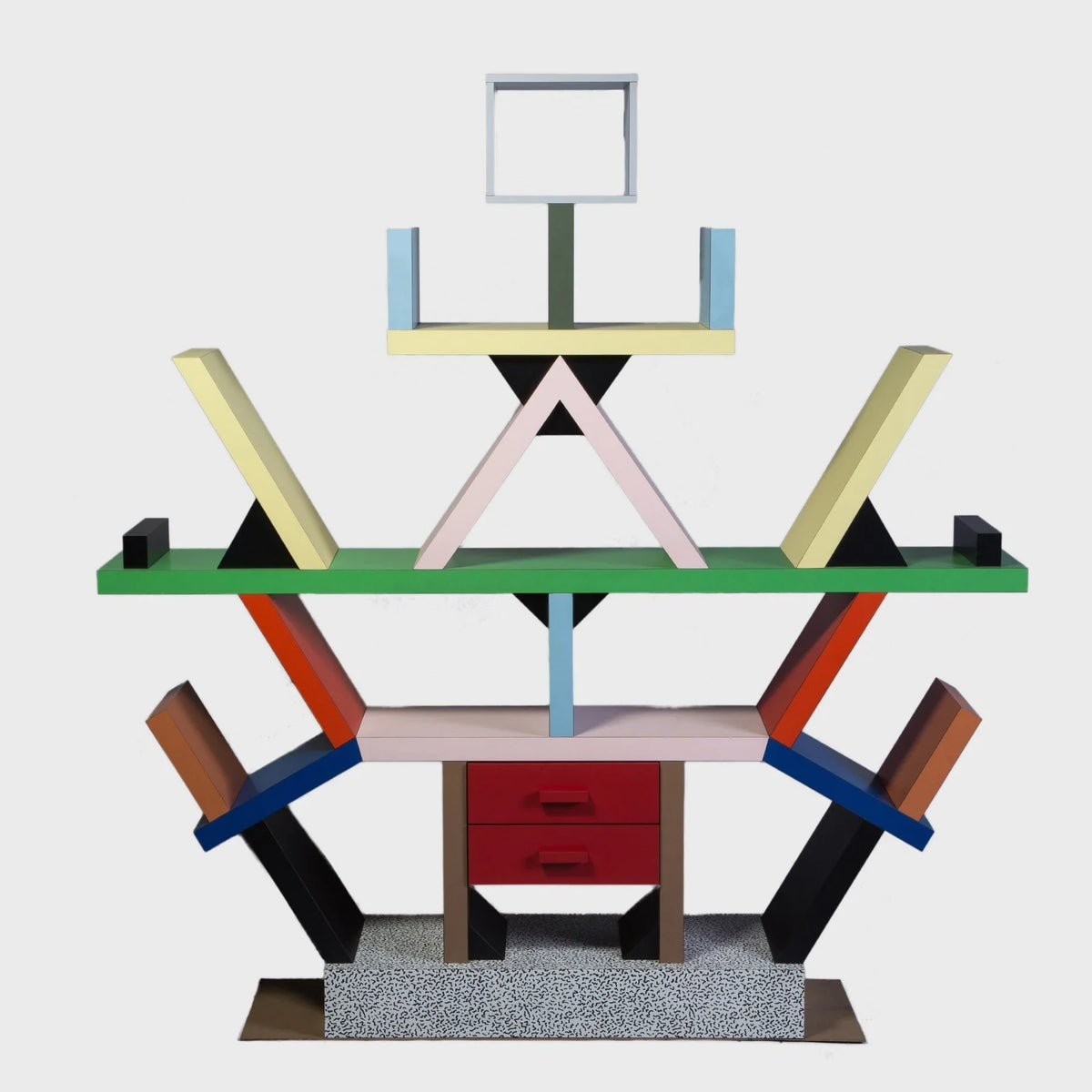 MAXFIELD PRIVATE COLLECTION | 1981 BOOKCASE BY ETTORE SOTTSASS