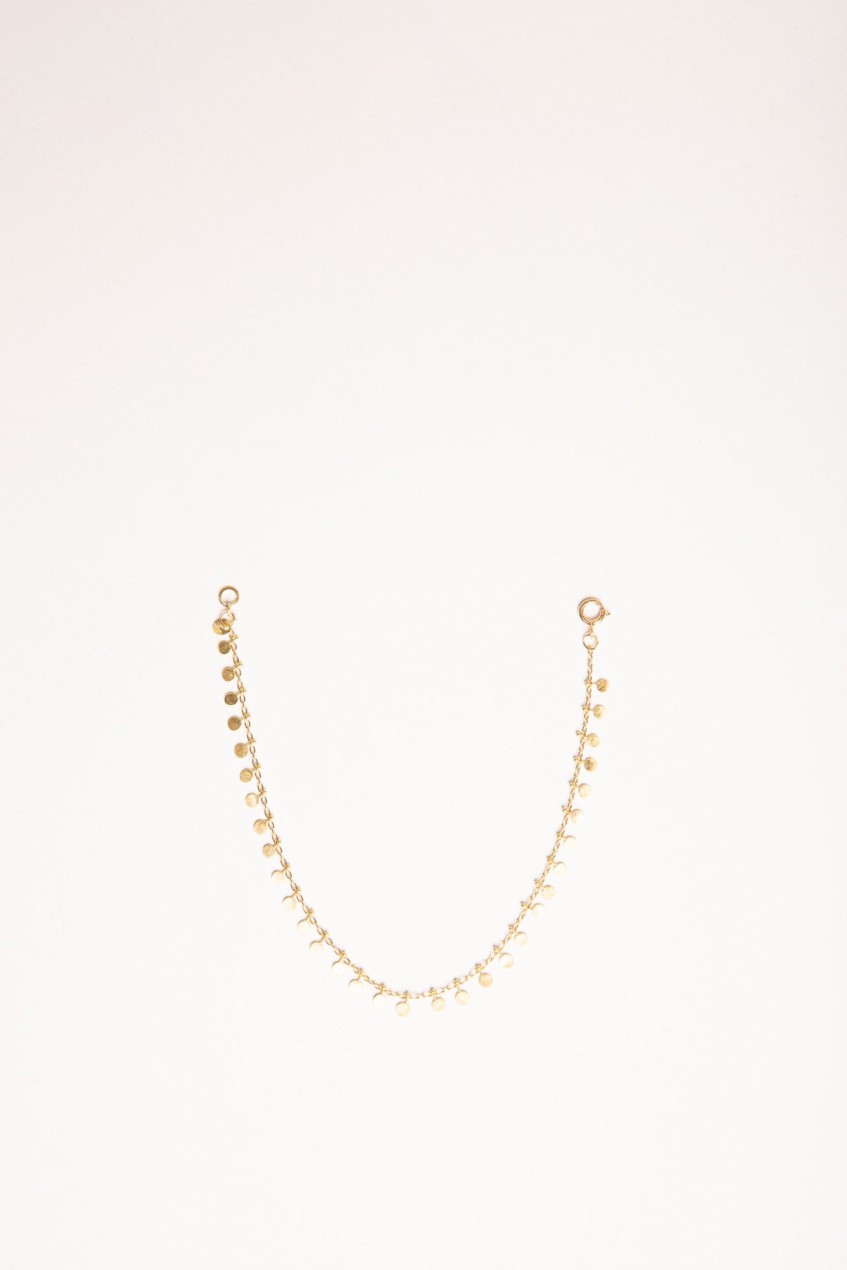 SIA TAYLOR | EVENLY DOTTED GOLD BRACELET