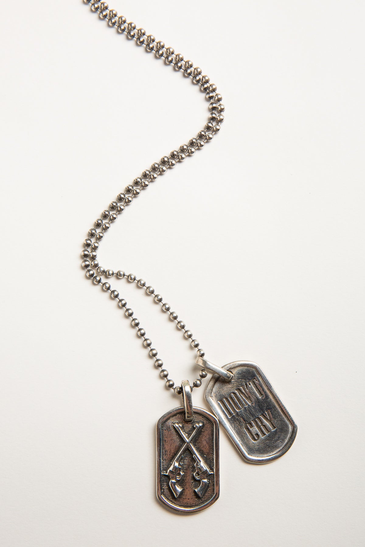 KELLY COLE | DON'T CRY DOGTAGS - MAXFIELD LA