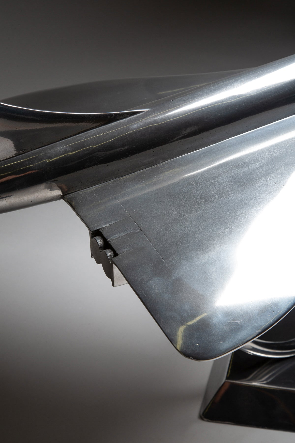 MAXFIELD PRIVATE COLLECTION | 1960'S ALUMINUM CONCORDE MODEL - MAXFIELD LA