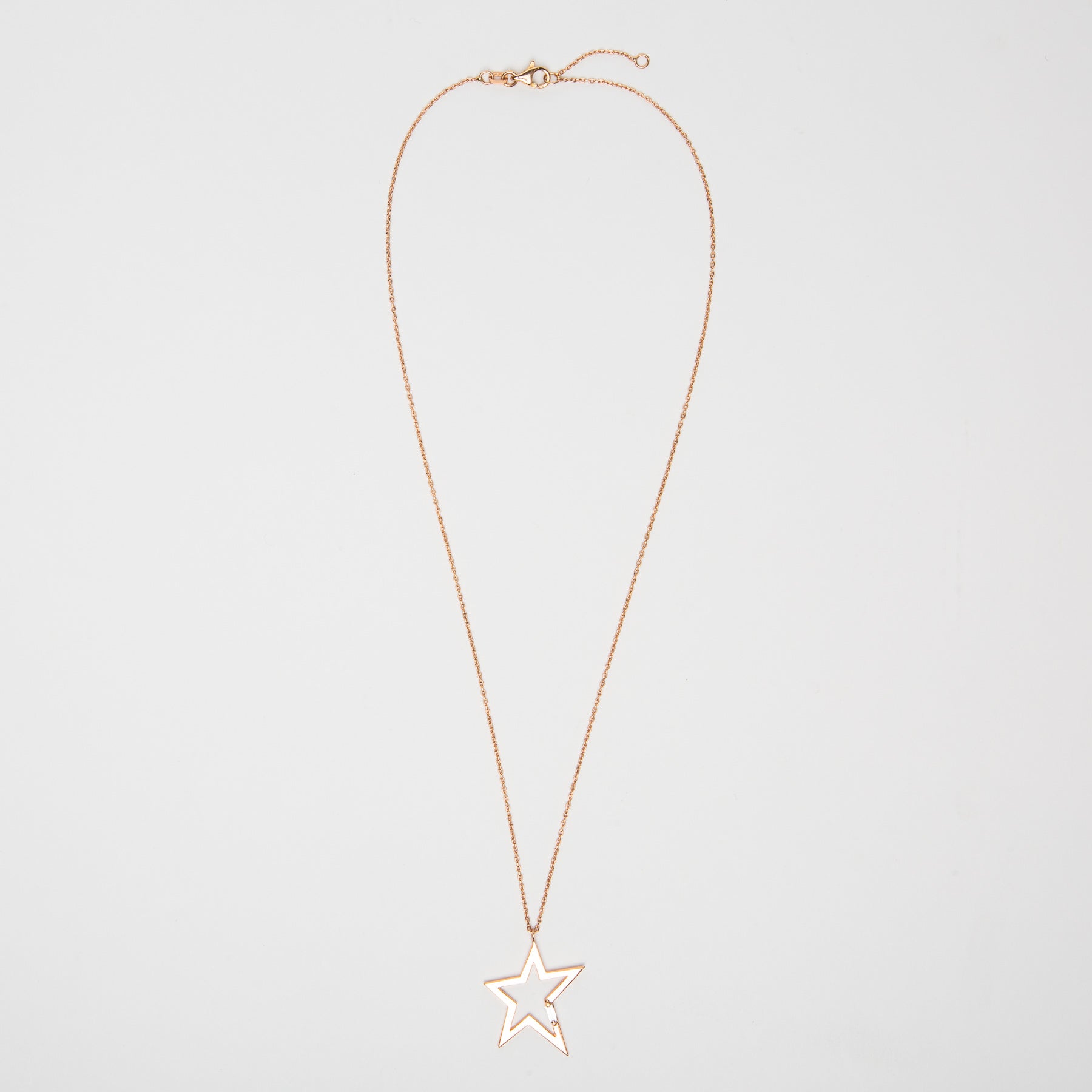 FIYA JEWELLERY | LARGE DIAMOND STAR NECKLACE