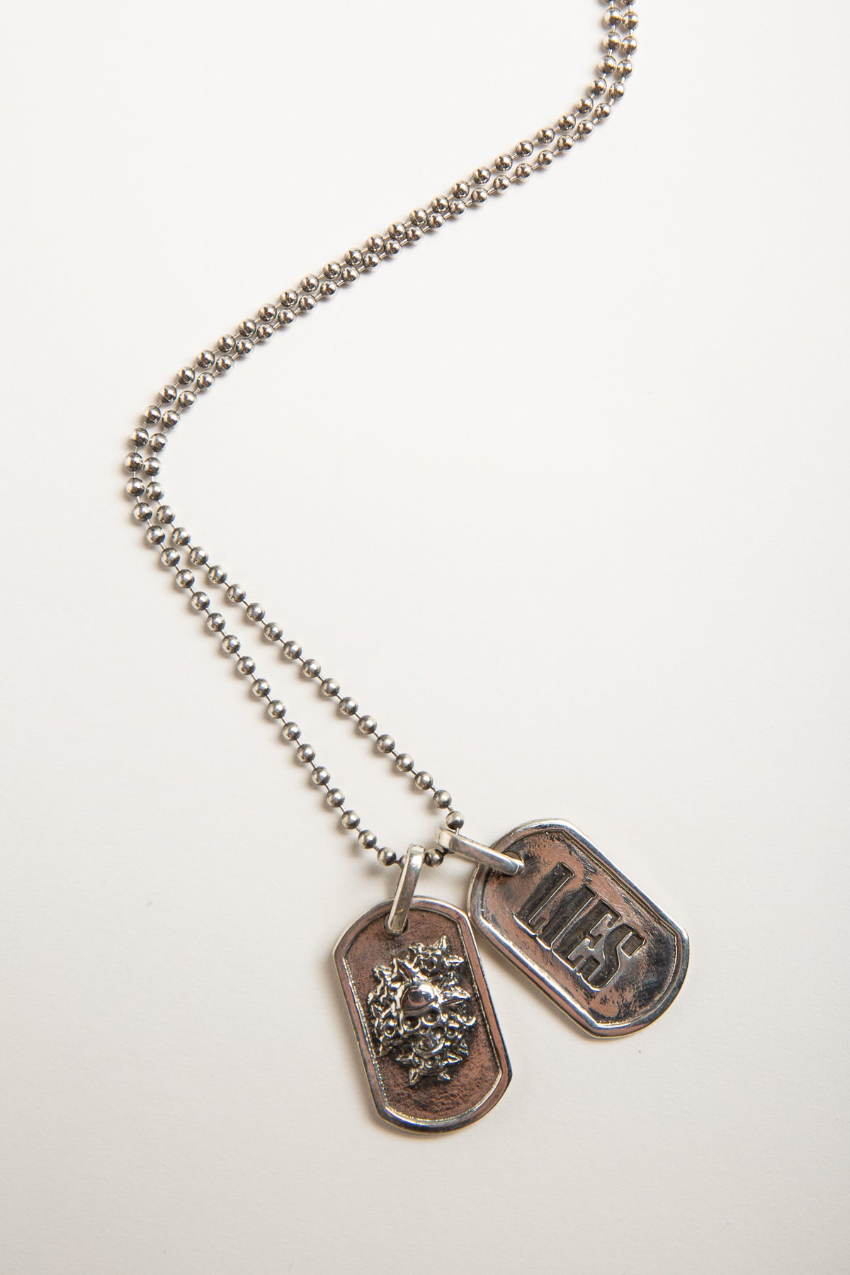KELLY COLE | GUNS N' ROSES LIES DOG TAGS - MAXFIELD LA