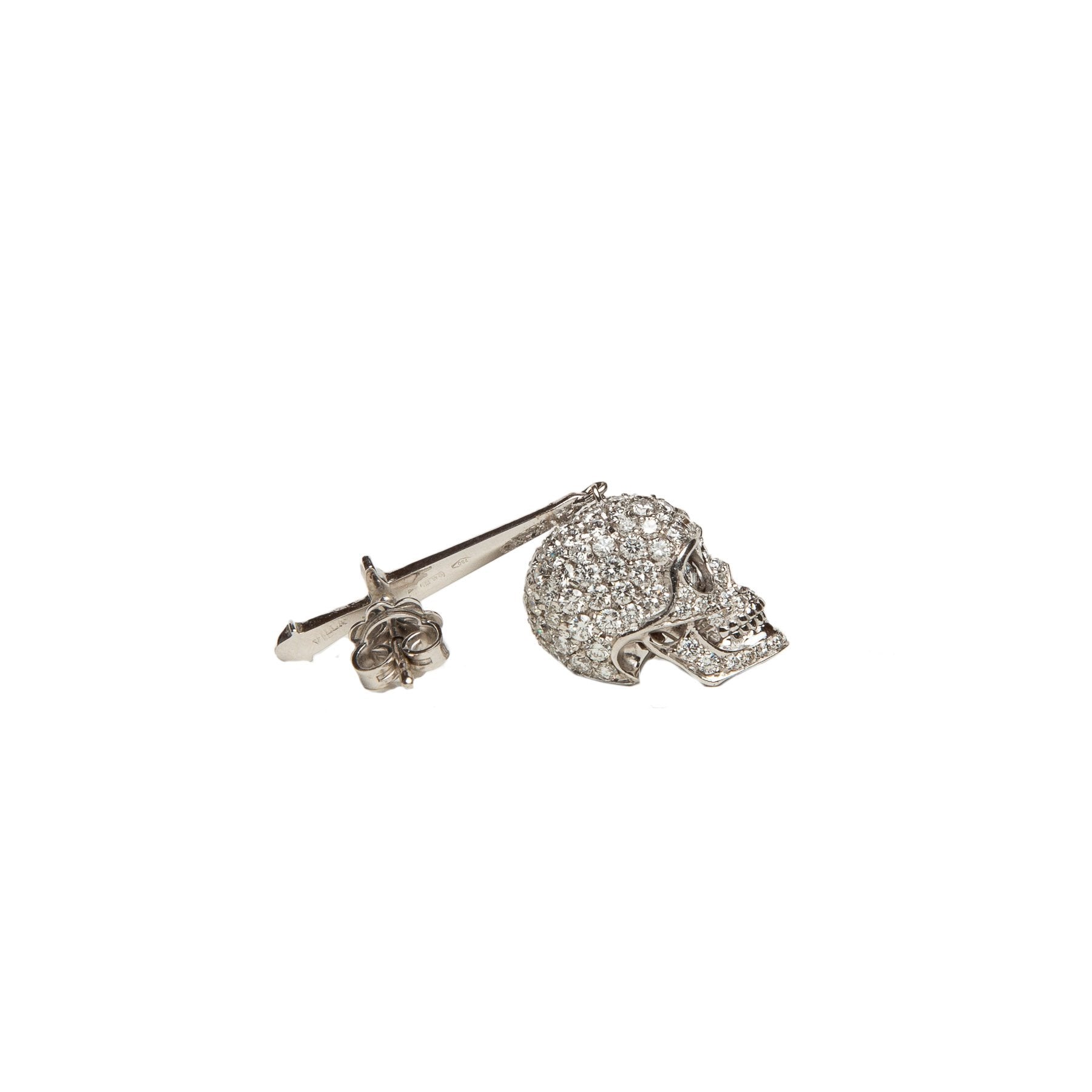MAXFIELD PRIVATE COLLECTION | DIAMOND SWORD DROP EARRING