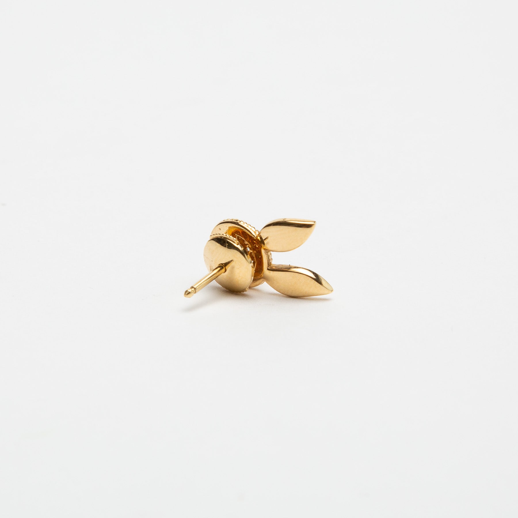 YVONNE LEON | GOLD & DIAMOND BUNNY EARRING - MAXFIELD LA