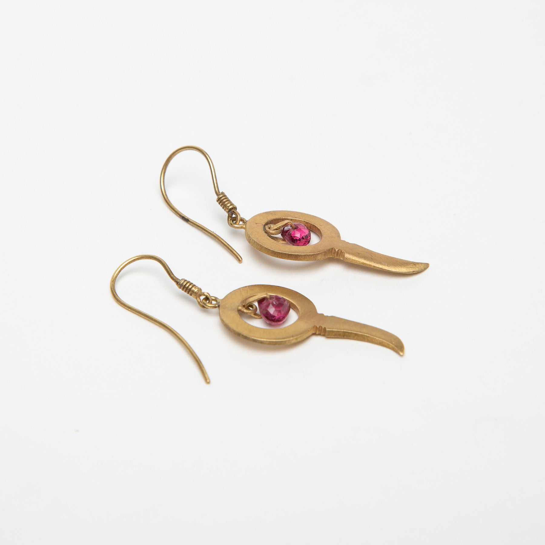 WARIS | TOURMALINE DROP EARRINGS