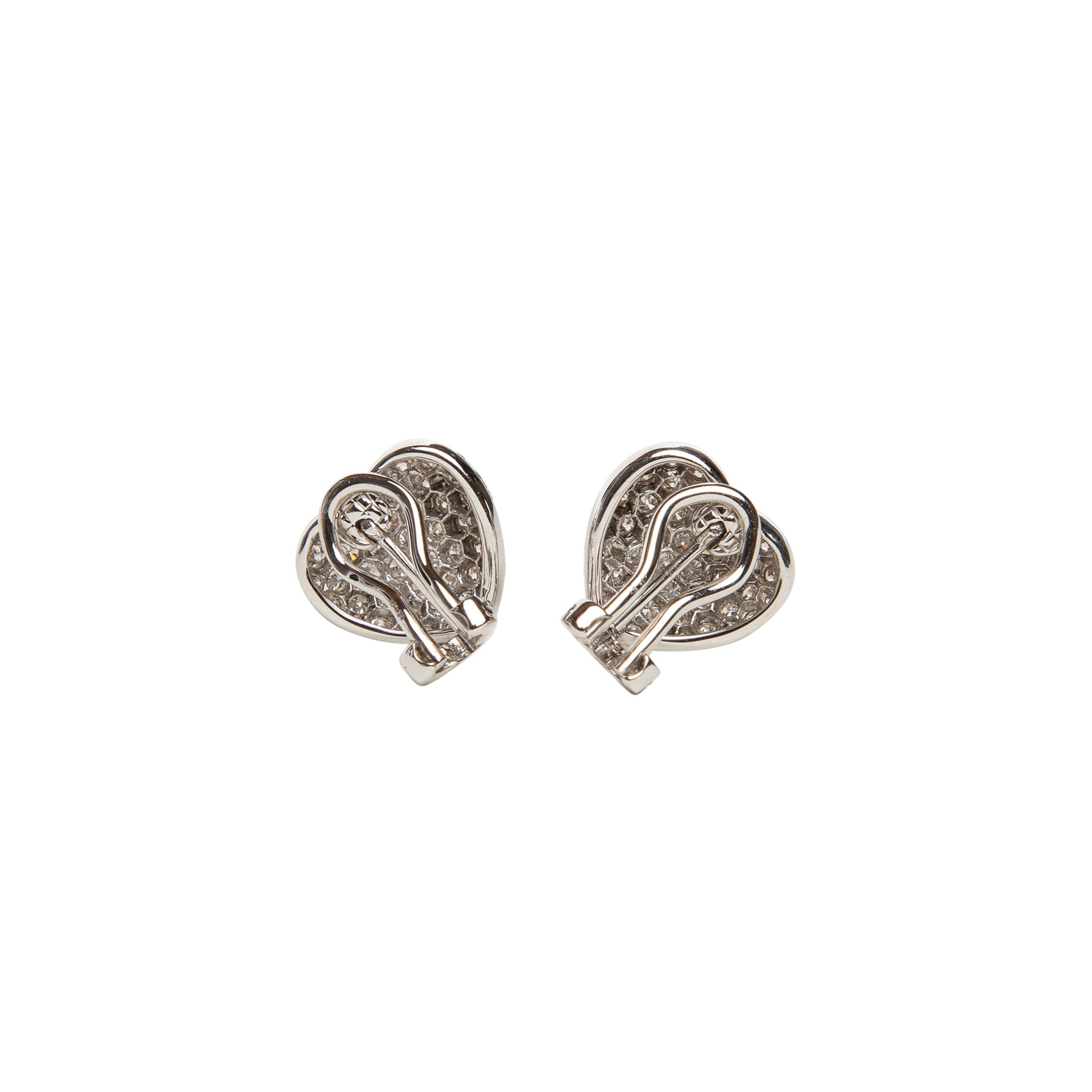 MAXFIELD PRIVATE COLLECTION | DIAMOND HEART EARRINGS