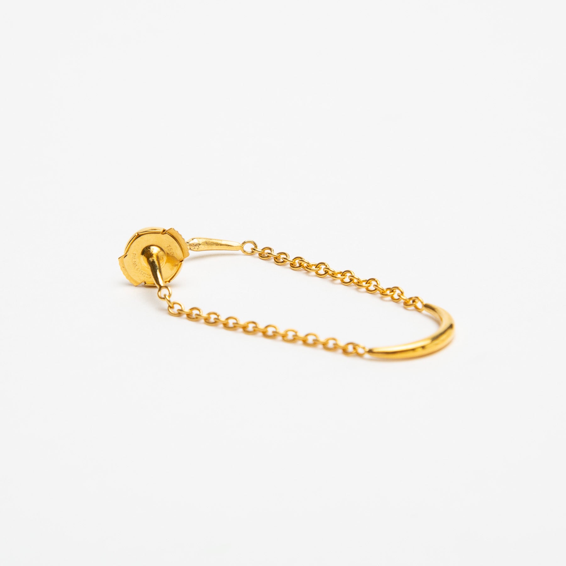 OTZAR | XS GOLD CHAIN SINGLE EARRING - MAXFIELD LA
