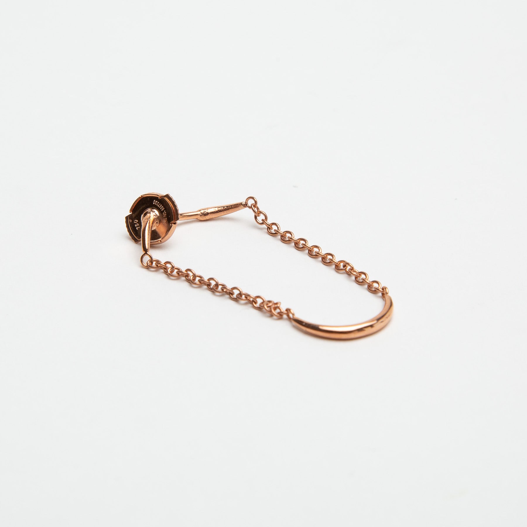 OTZAR | XS GOLD CHAIN SINGLE EARRING - MAXFIELD LA