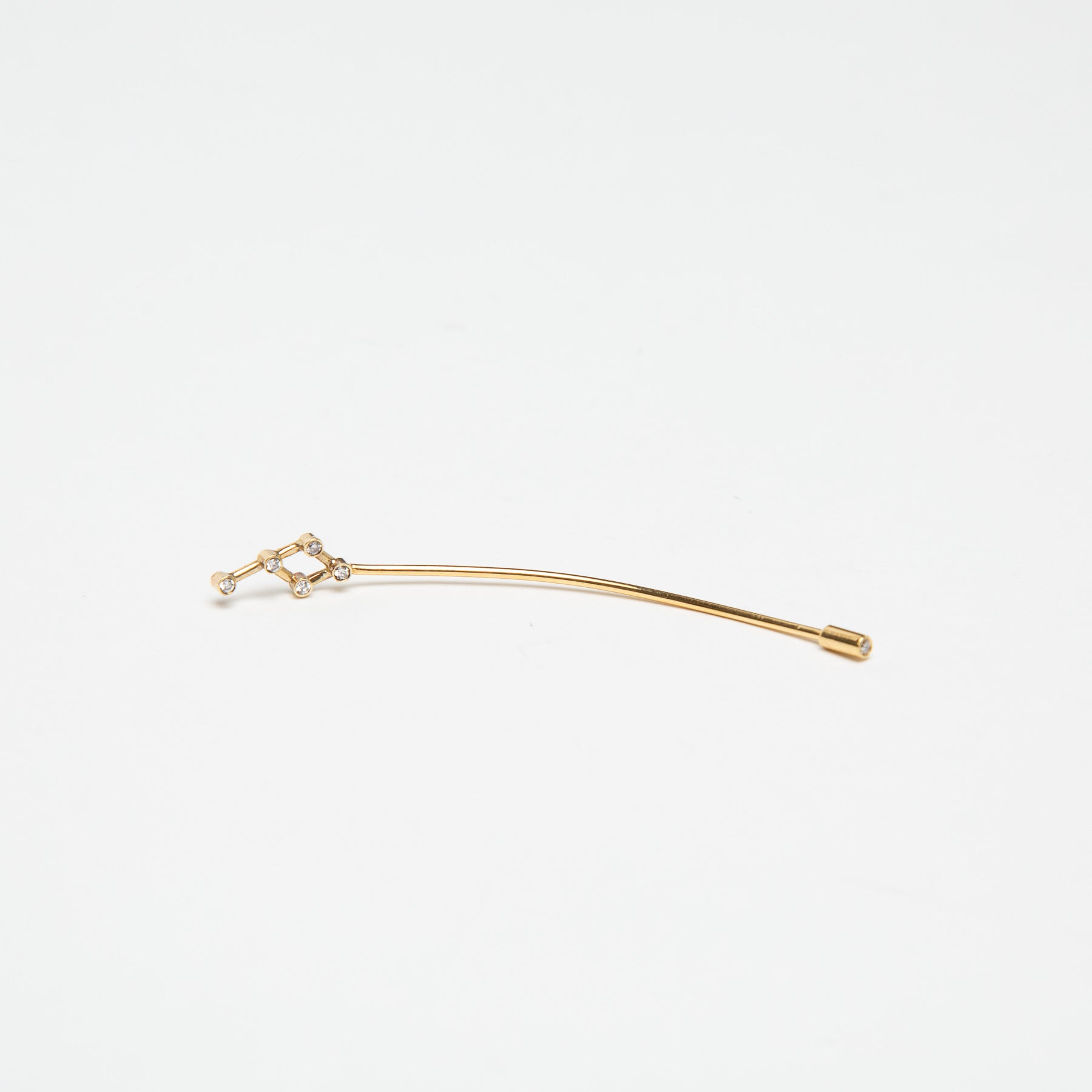 SOPHIE BILLE BRAHE | PETIT DAUPHIN DIAMOND EARRING - MAXFIELD LA