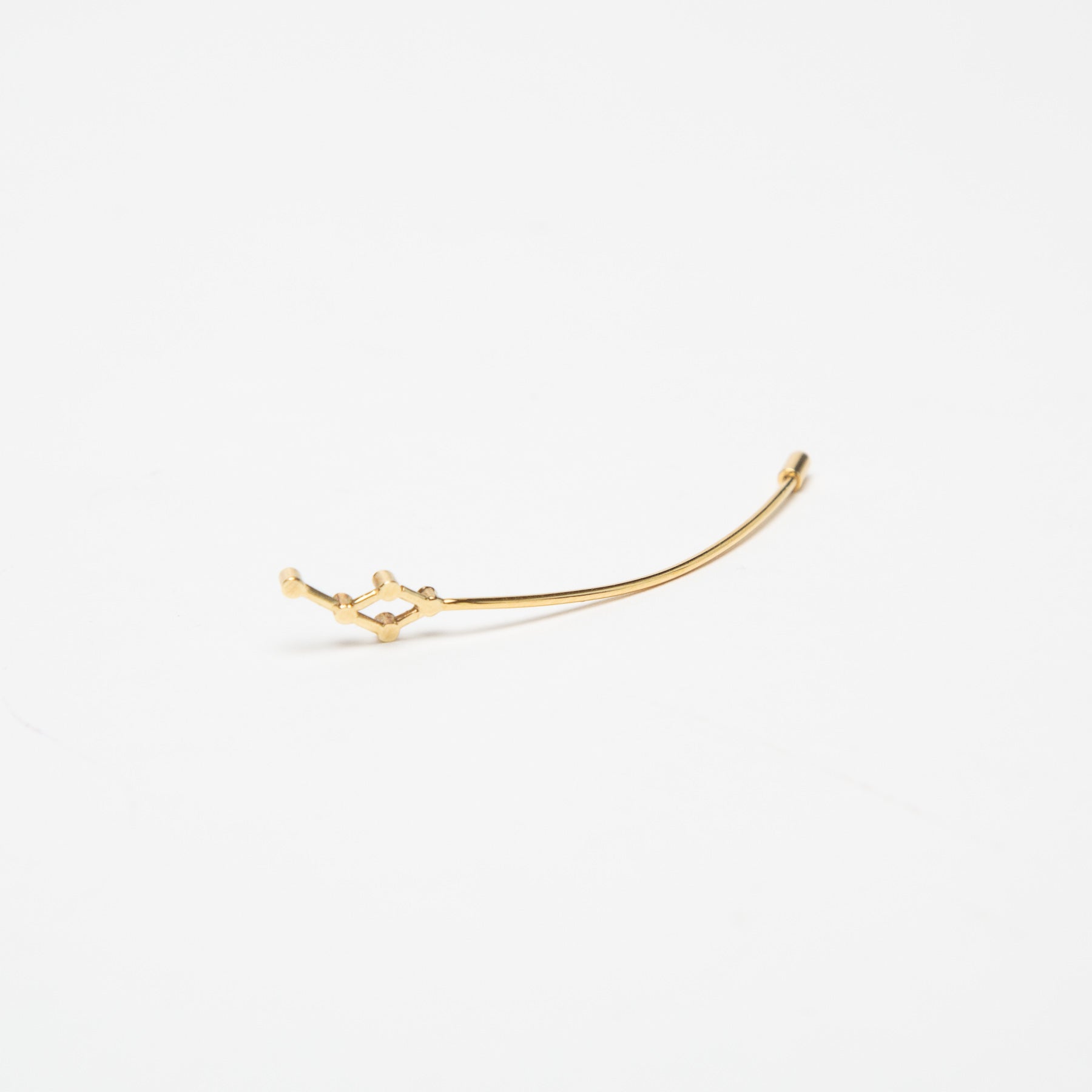 SOPHIE BILLE BRAHE | PETIT DAUPHIN DIAMOND EARRING - MAXFIELD LA
