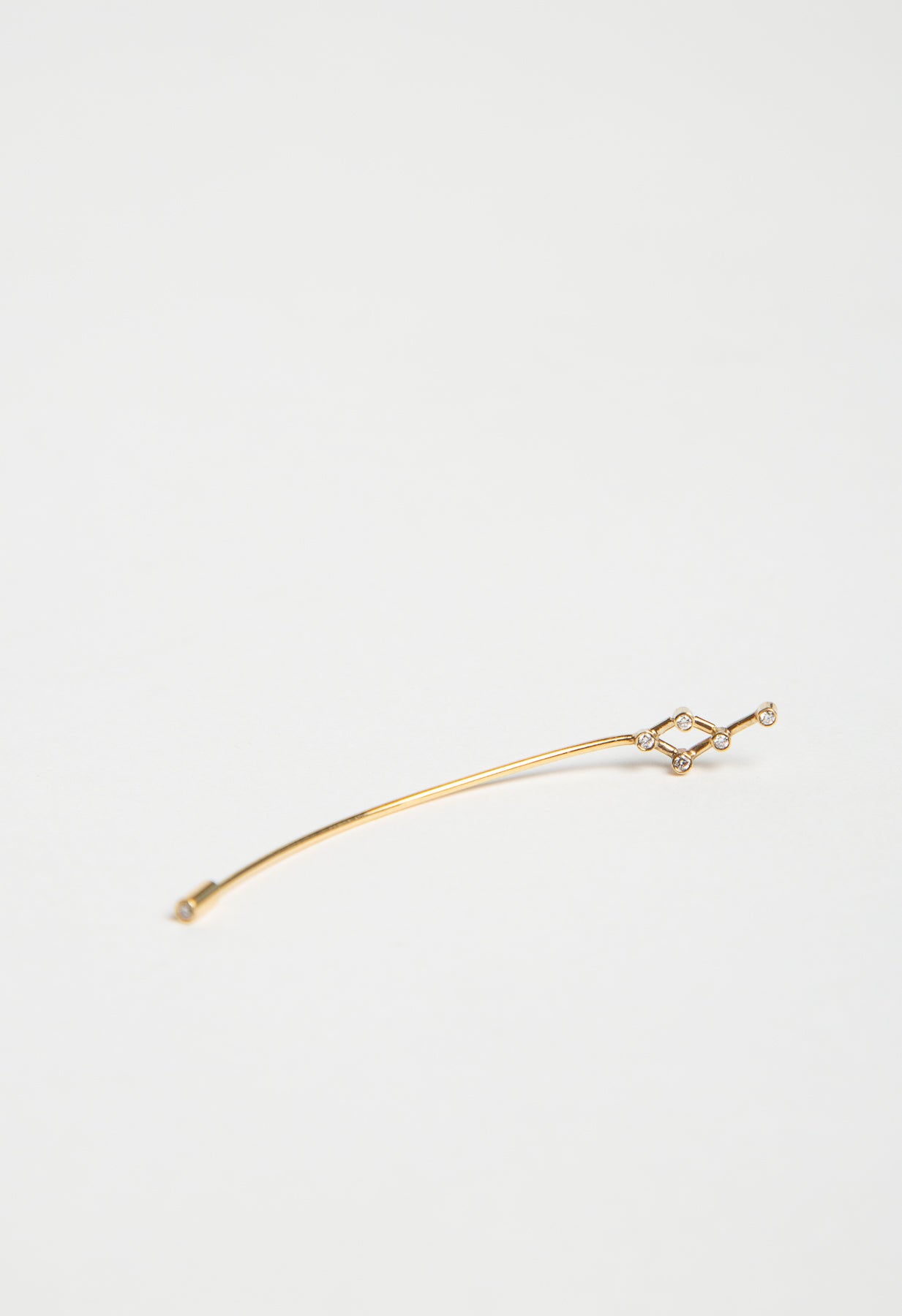 SOPHIE BILLE BRAHE | PETIT DAUPHIN DIAMOND EARRING - MAXFIELD LA
