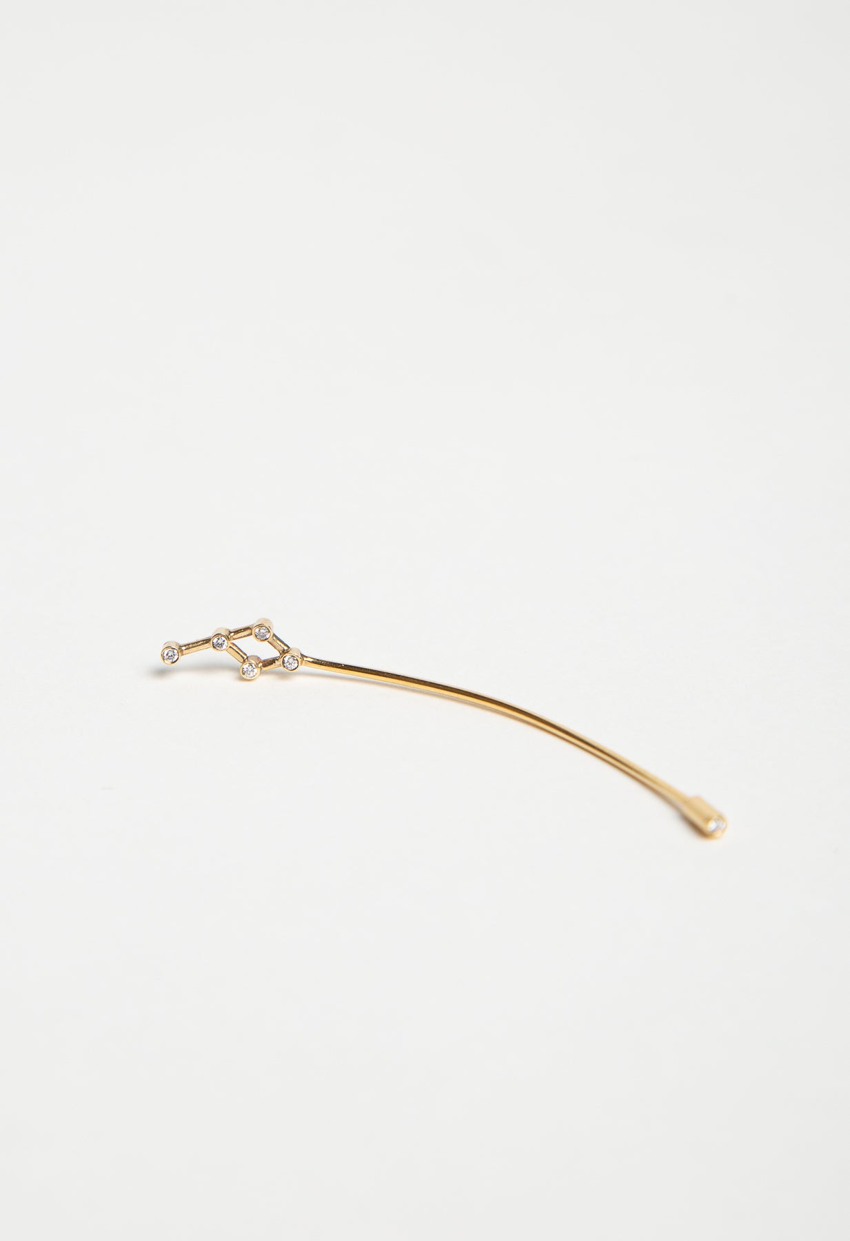 SOPHIE BILLE BRAHE | PETIT DAUPHIN DIAMOND EARRING - MAXFIELD LA