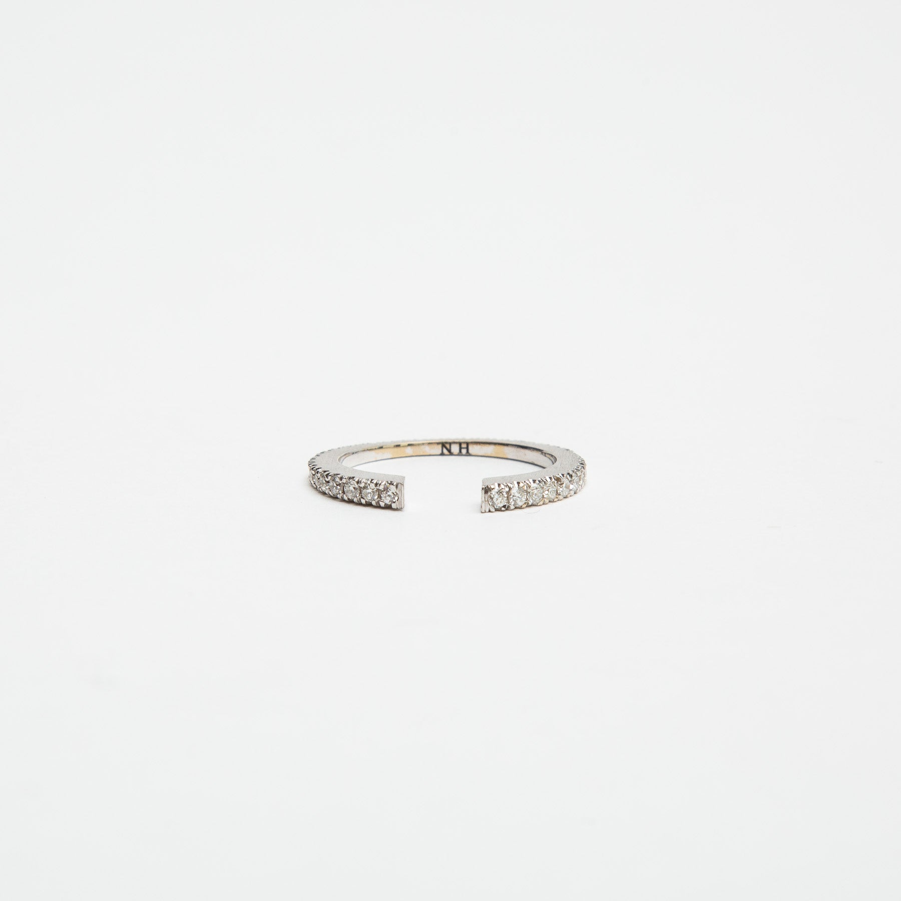 HADAR NORNBERG | PAVE DIAMOND UNTITLED RING - MAXFIELD LA