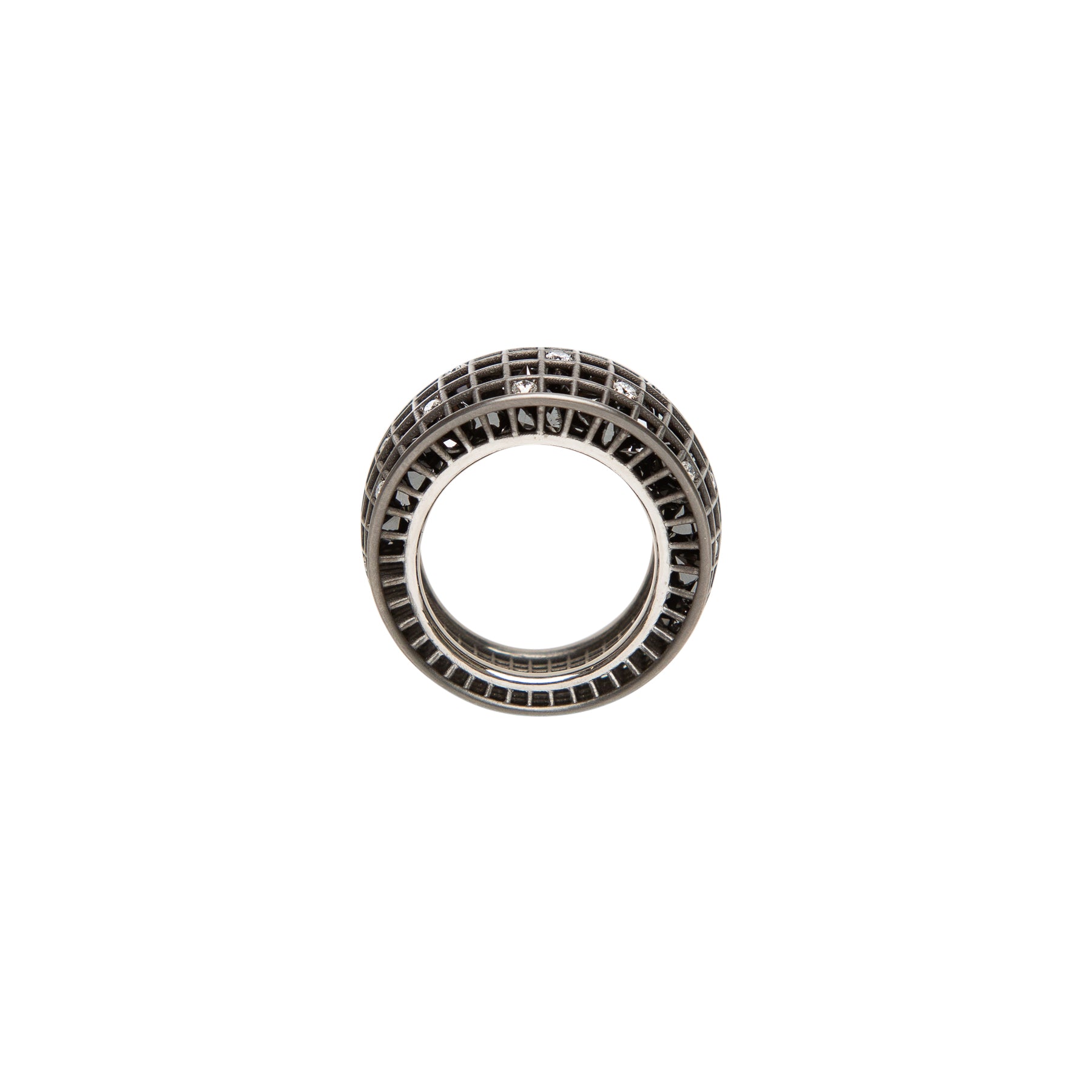 ROULE | DIAMOND STARDUST SHAKER RING