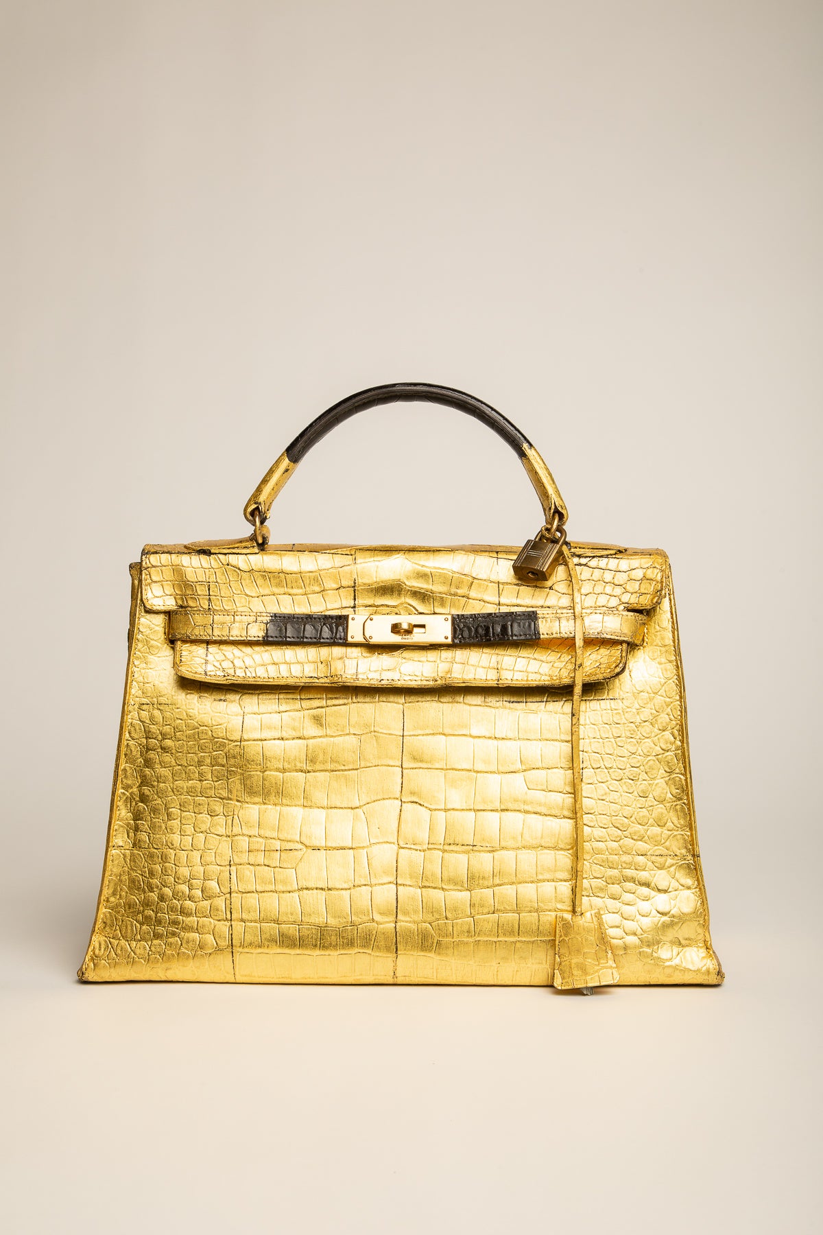 HERMÈS | KELLY GOLD LEAF BAG - MAXFIELD LA