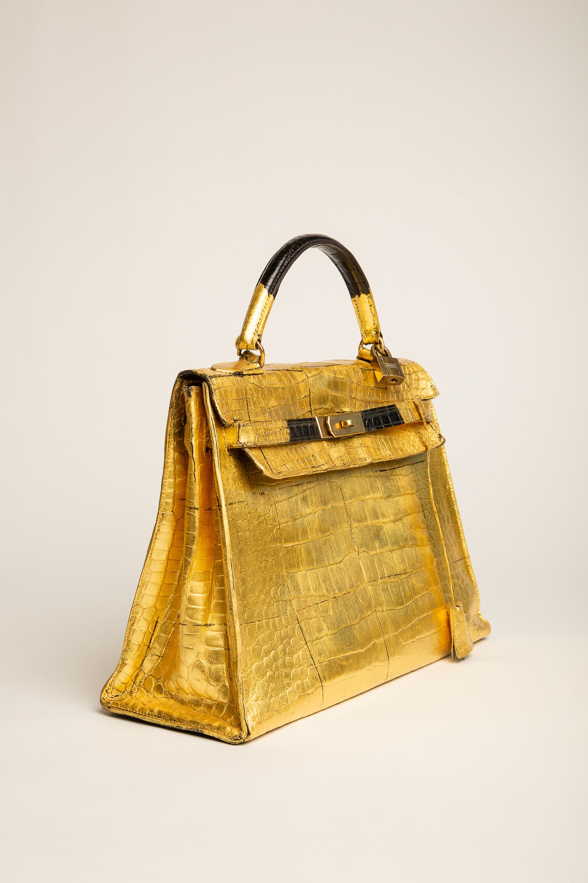 HERMÈS | KELLY GOLD LEAF BAG - MAXFIELD LA