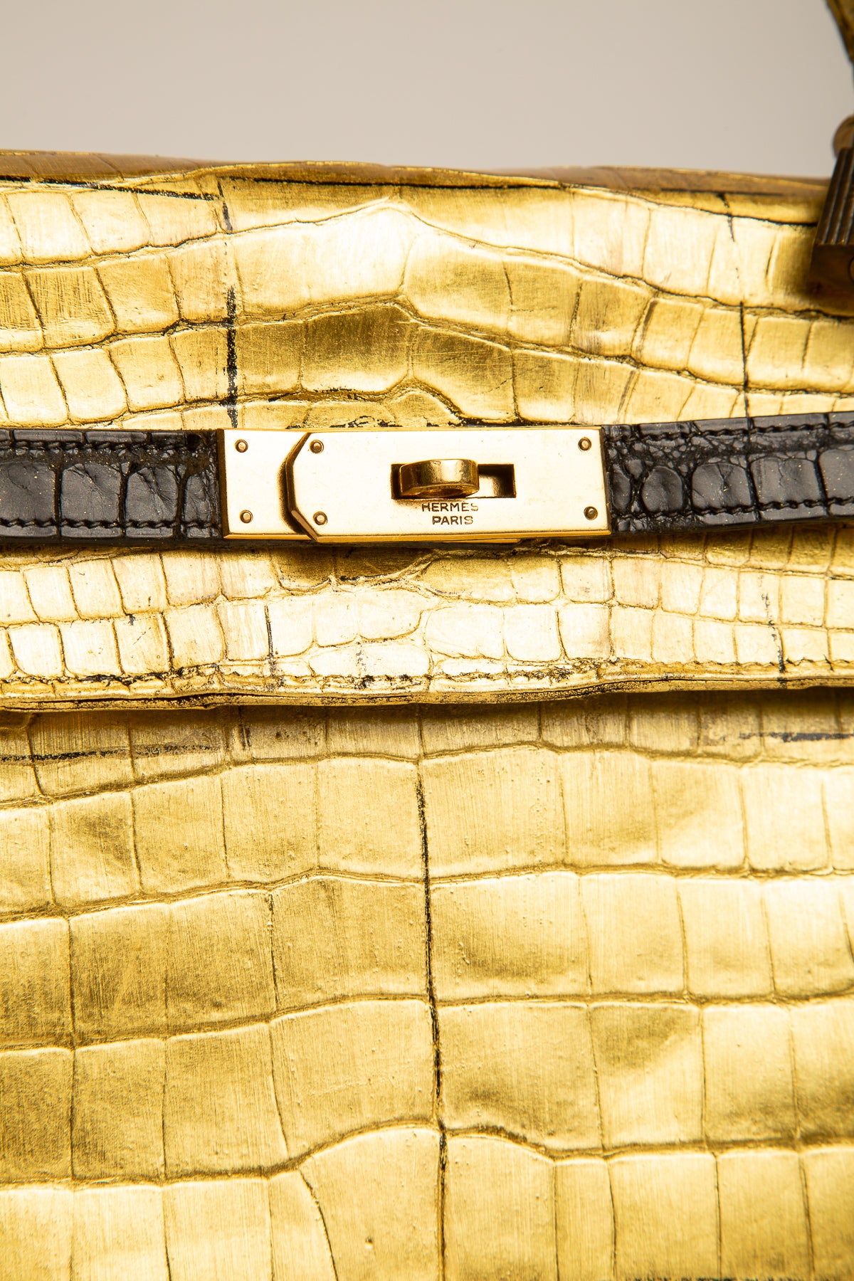 HERMÈS | KELLY GOLD LEAF BAG - MAXFIELD LA