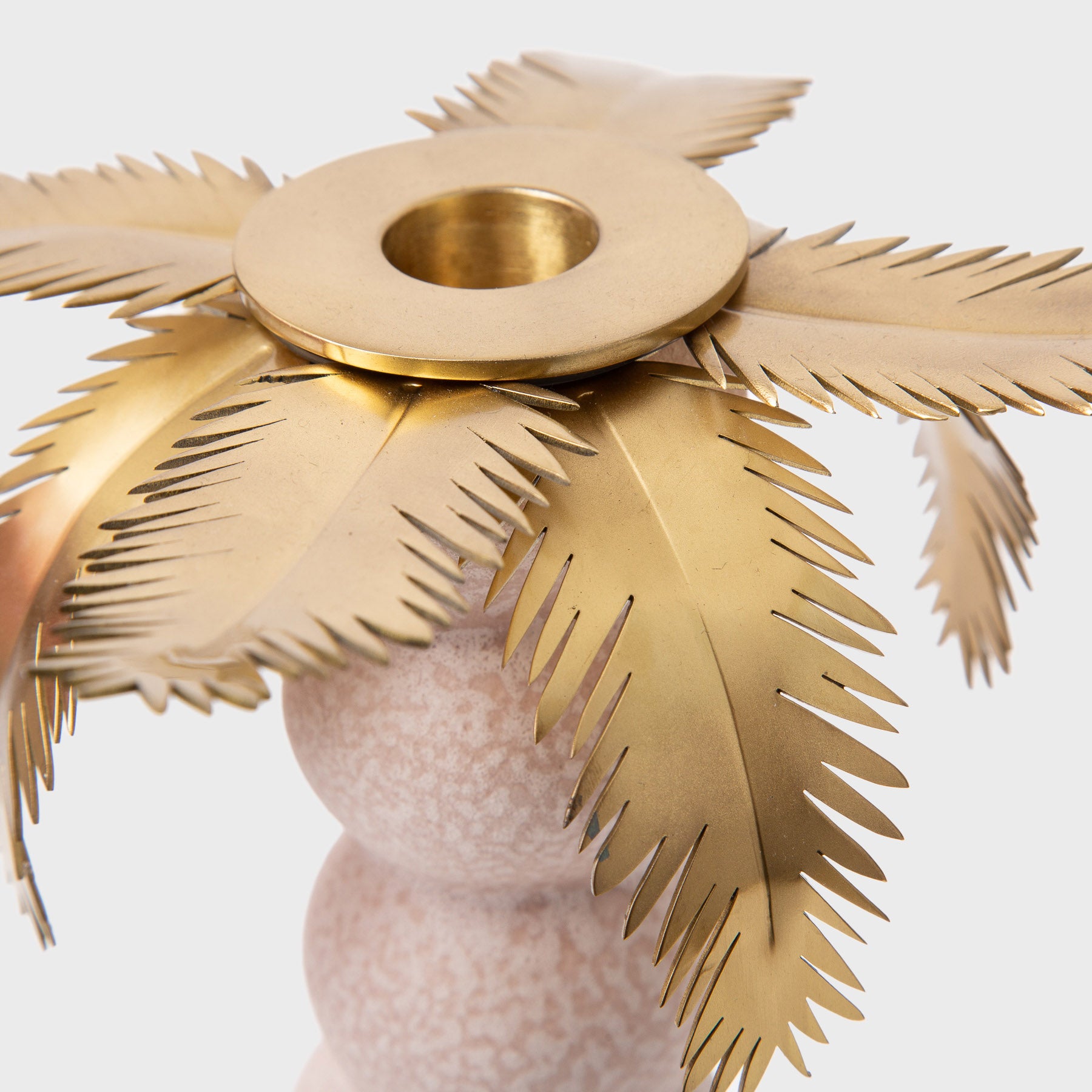 L'OBJET | MOJAVE PALM CANDLESTICK M - MAXFIELD LA