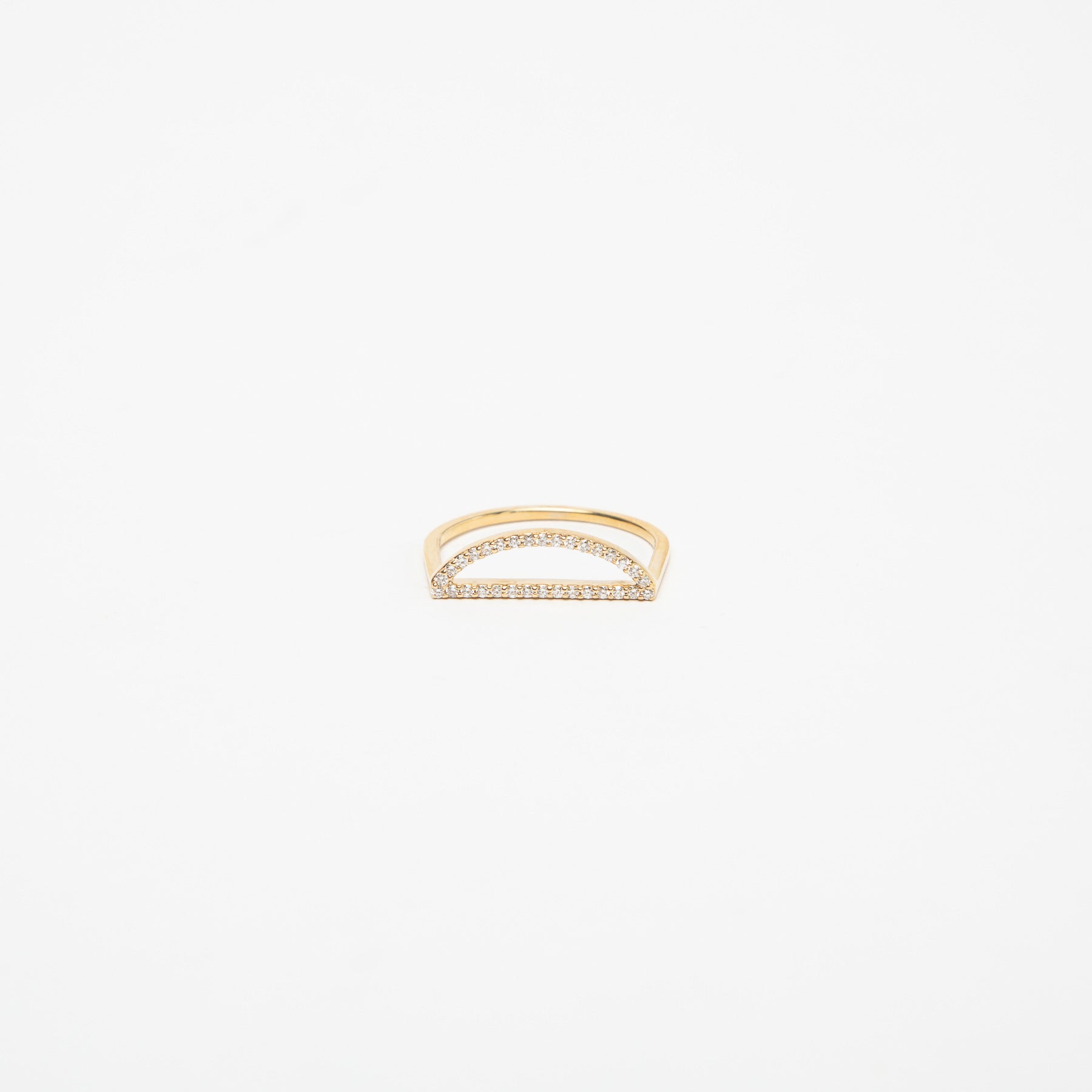 KWIT | LETTER D DIAMOND RING - MAXFIELD LA