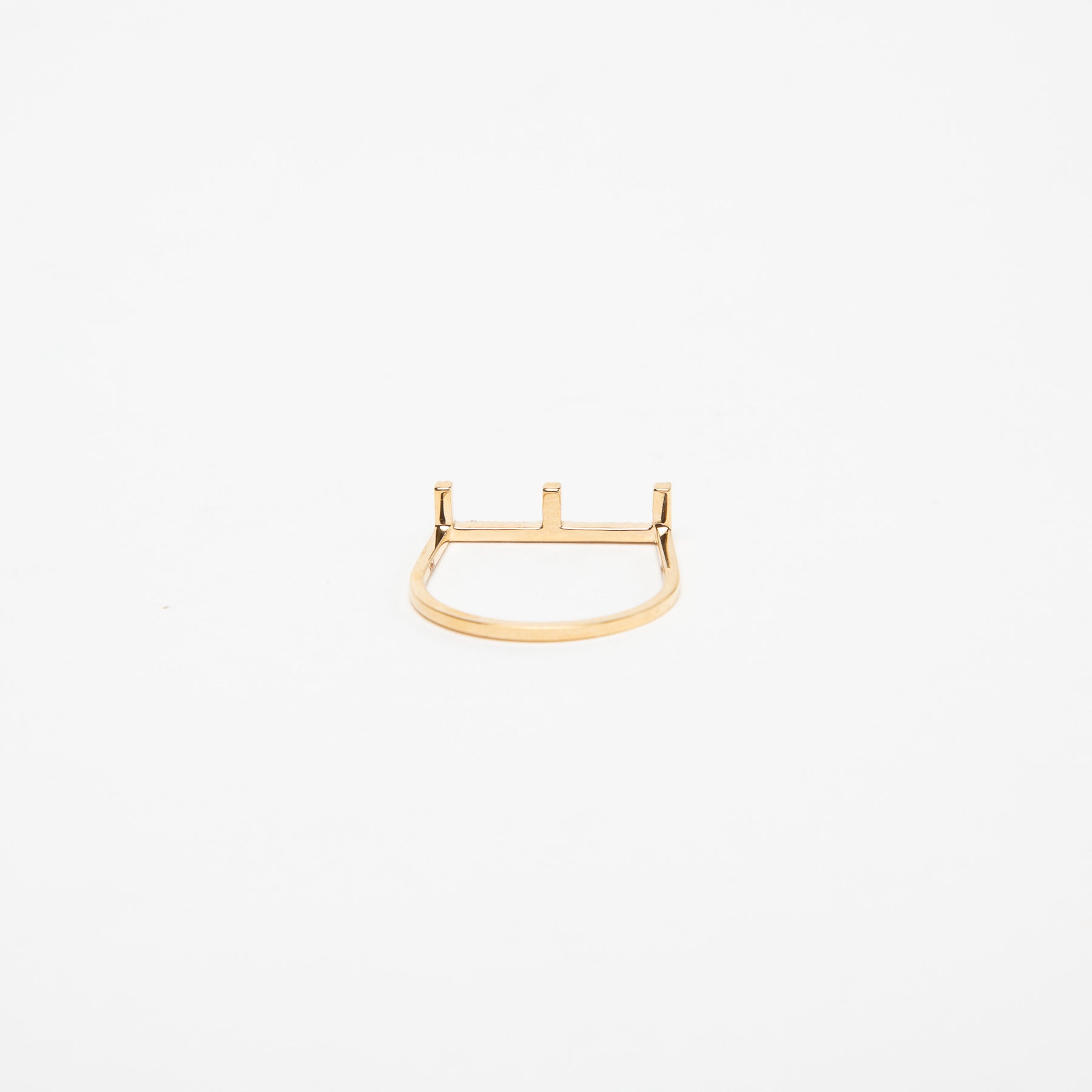 KWIT | LETTER E DIAMOND RING - MAXFIELD LA