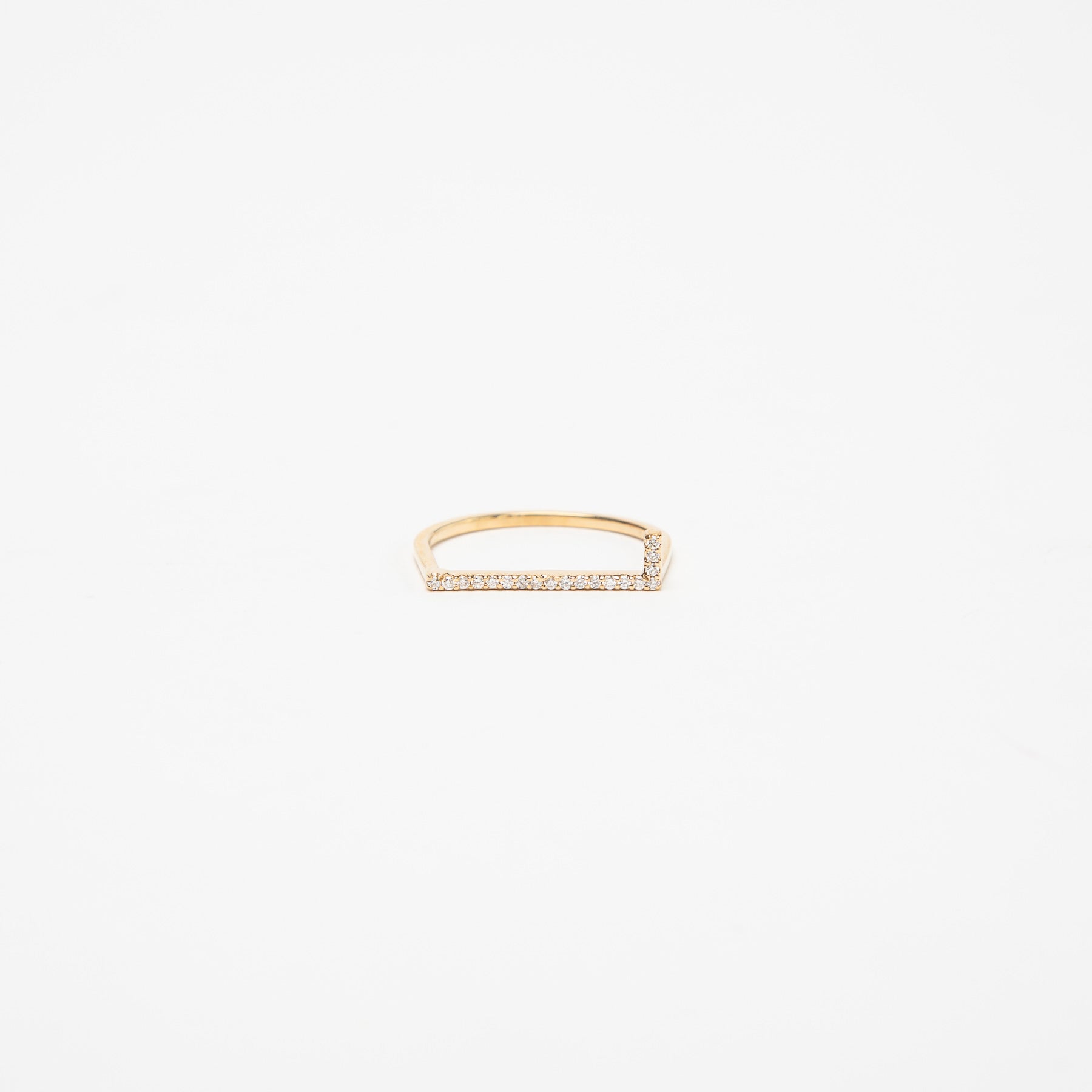 KWIT | LETTER L DIAMOND RING - MAXFIELD LA