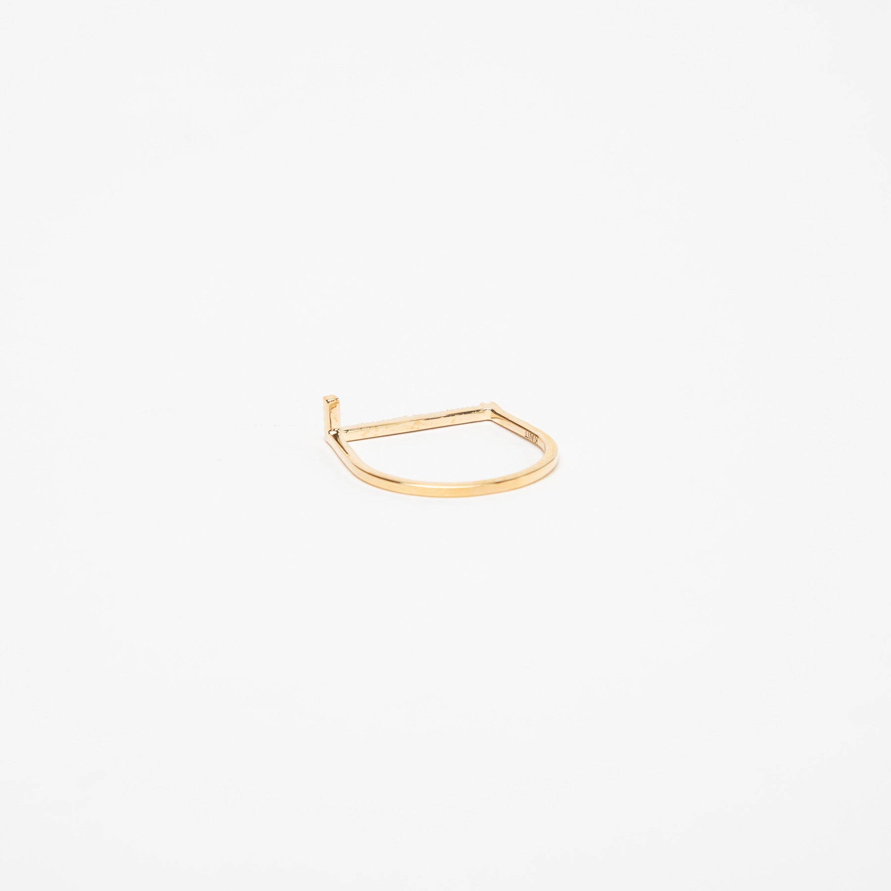 KWIT | LETTER L DIAMOND RING - MAXFIELD LA