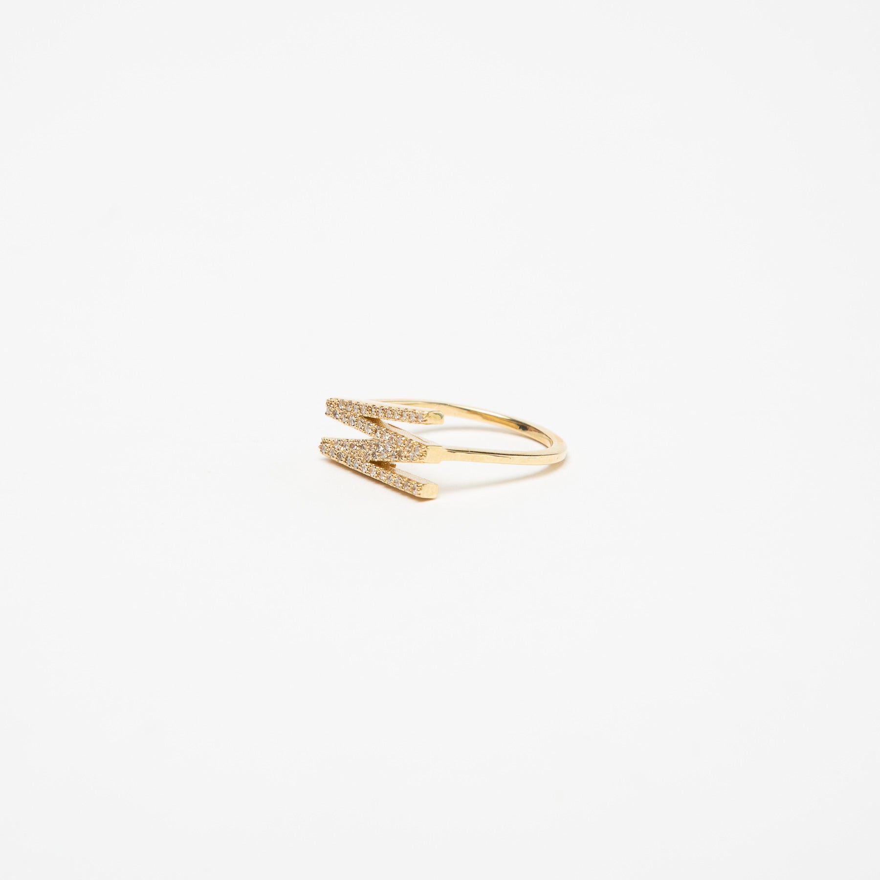 KWIT | MW ZIG ZAG DIAMOND RING - MAXFIELD LA