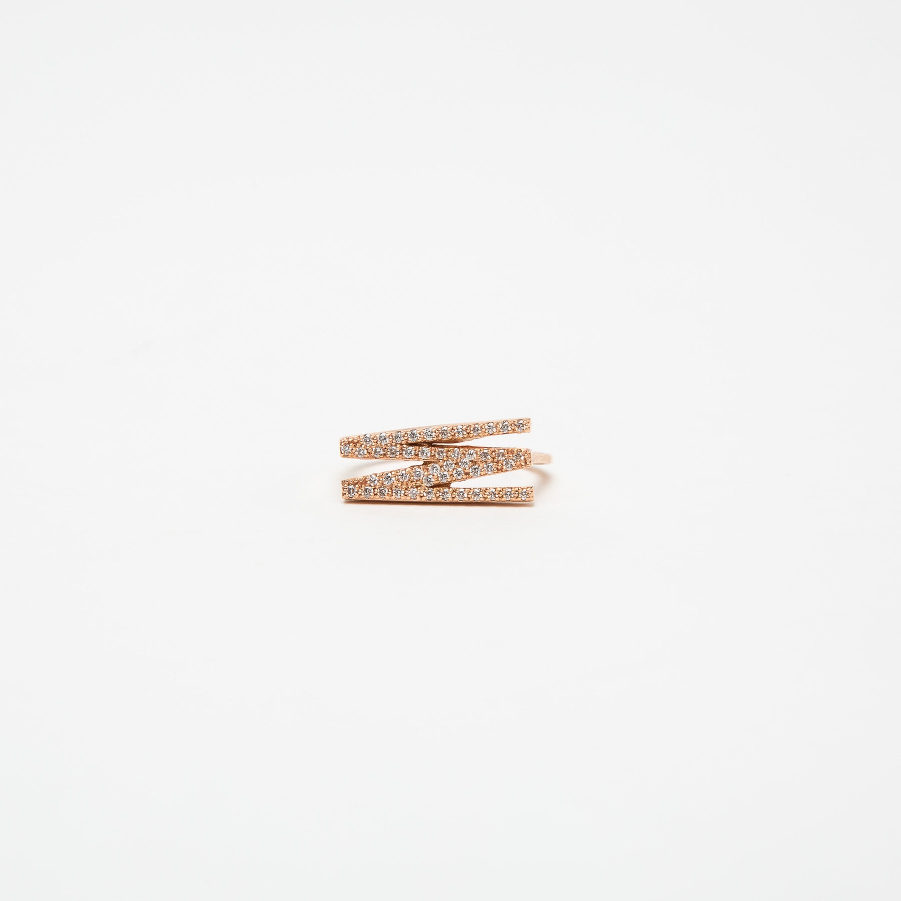 KWIT | MW ZIG ZAG DIAMOND RING - MAXFIELD LA