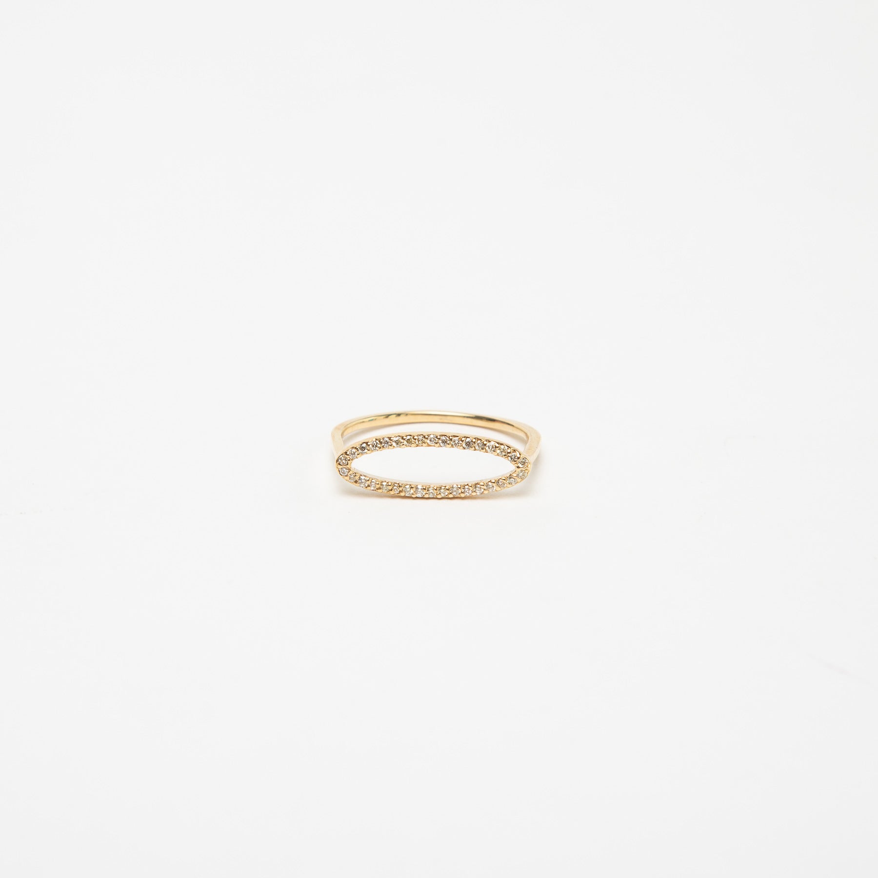 KWIT | LETTER O DIAMOND RING - MAXFIELD LA