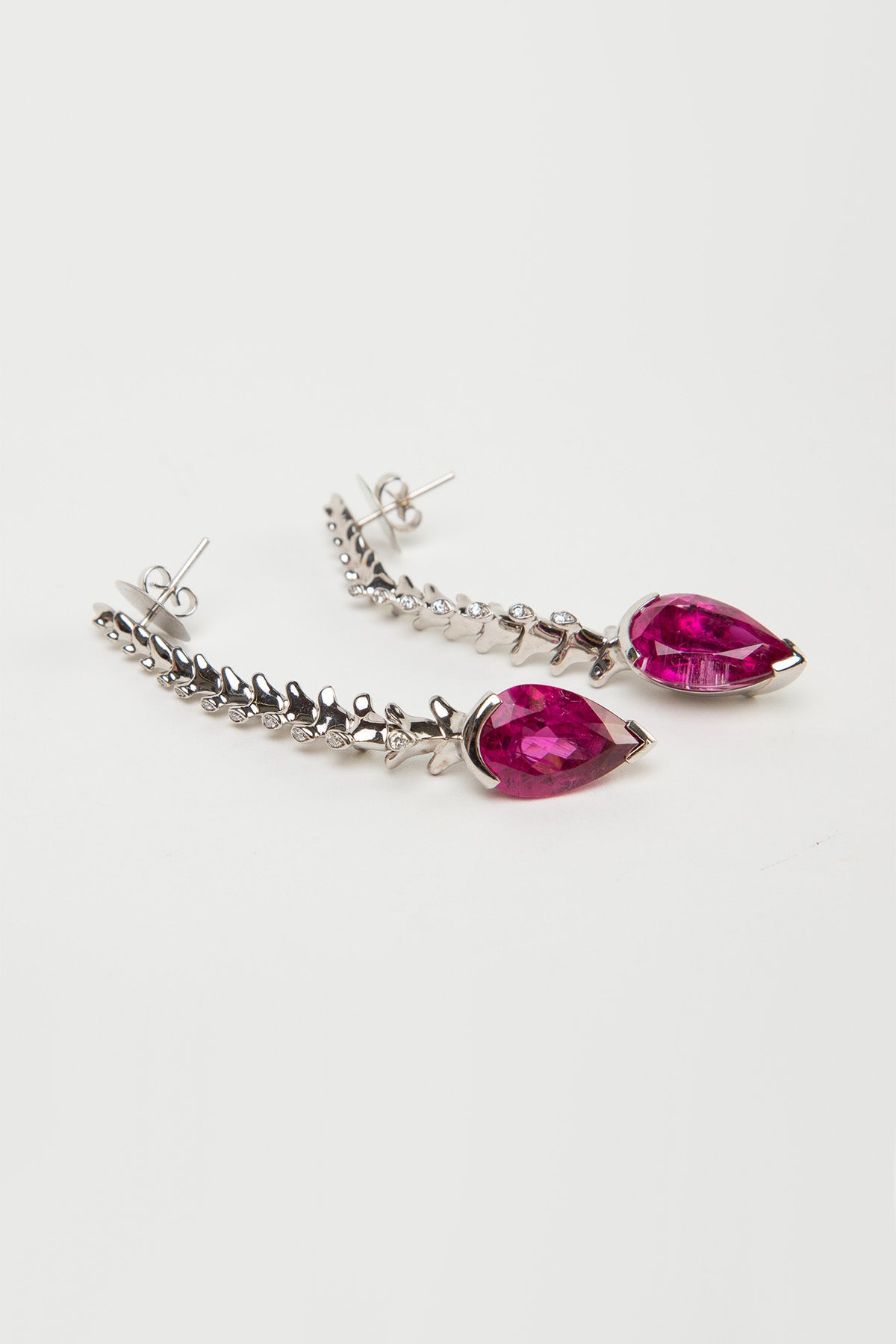 SHAUN LEANE | RUBELITE DROP EARRINGS