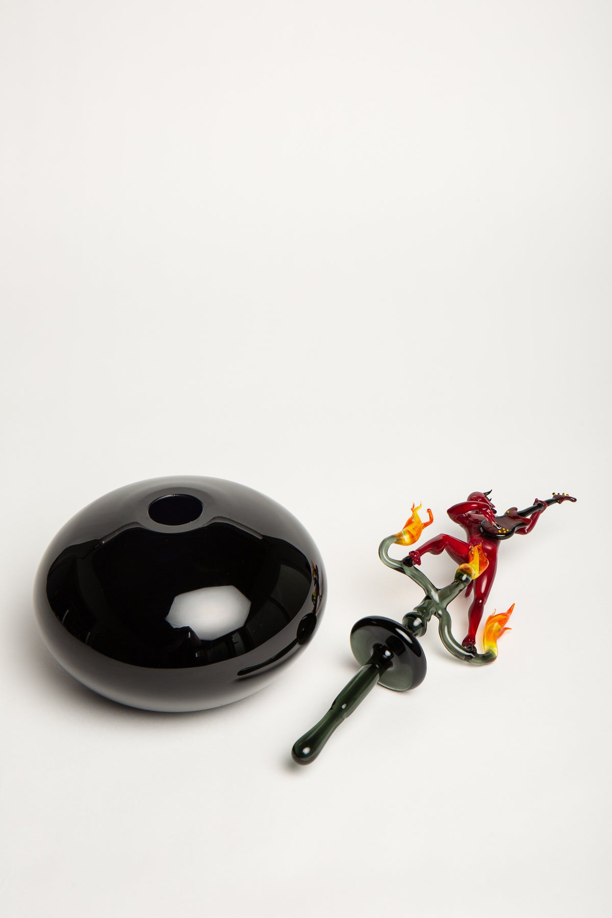 MAXFIELD PRIVATE COLLECTION | LARGE DEVIL WITH GUITAR BOTTLE - MAXFIELD LA