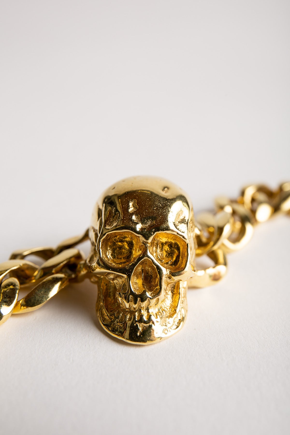 TOM BINNS | SKULL CHAIN BRACELET - MAXFIELD LA