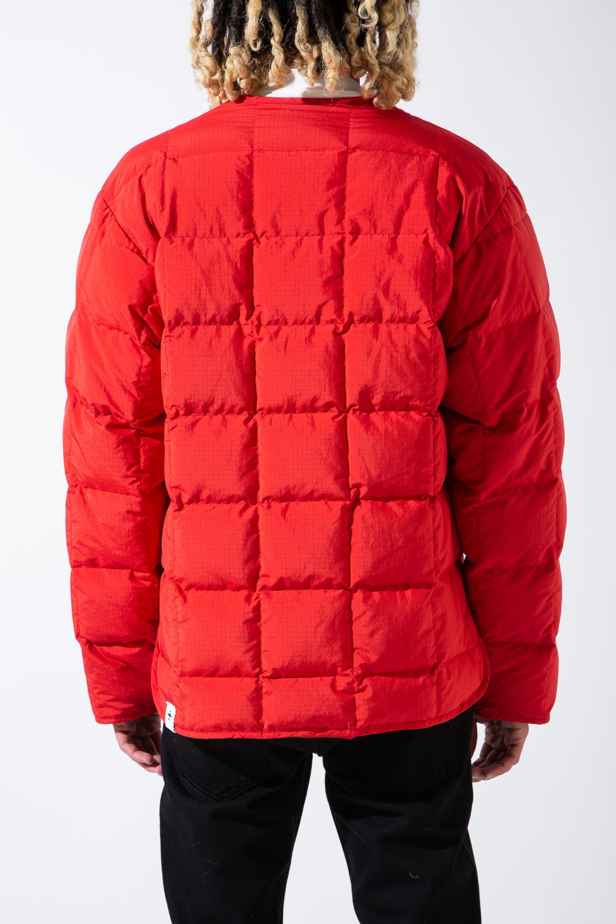 JIL SANDER | RECYCLE RIPSTOP RED JACKET - MAXFIELD LA