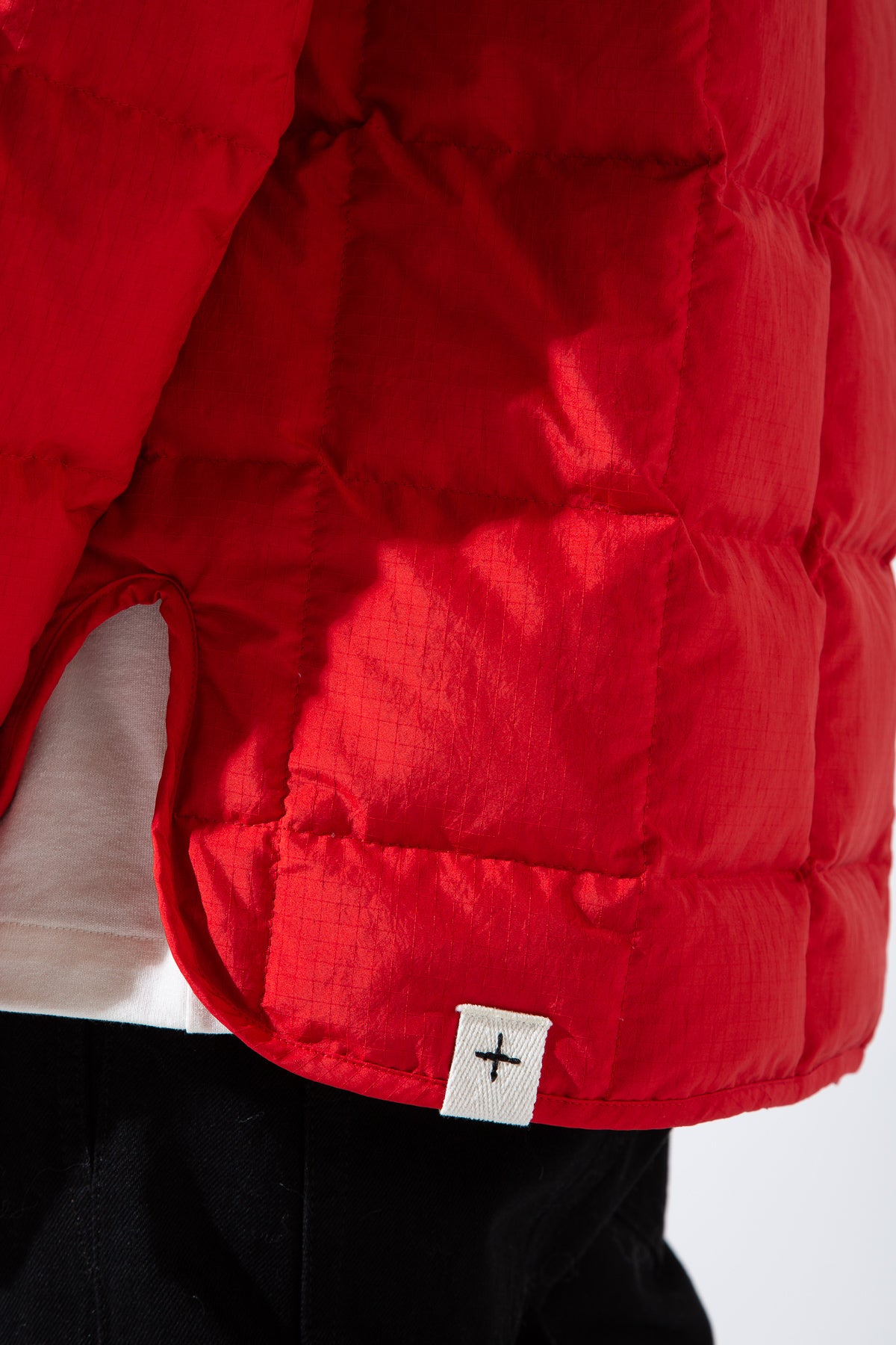 JIL SANDER | RECYCLE RIPSTOP RED JACKET - MAXFIELD LA
