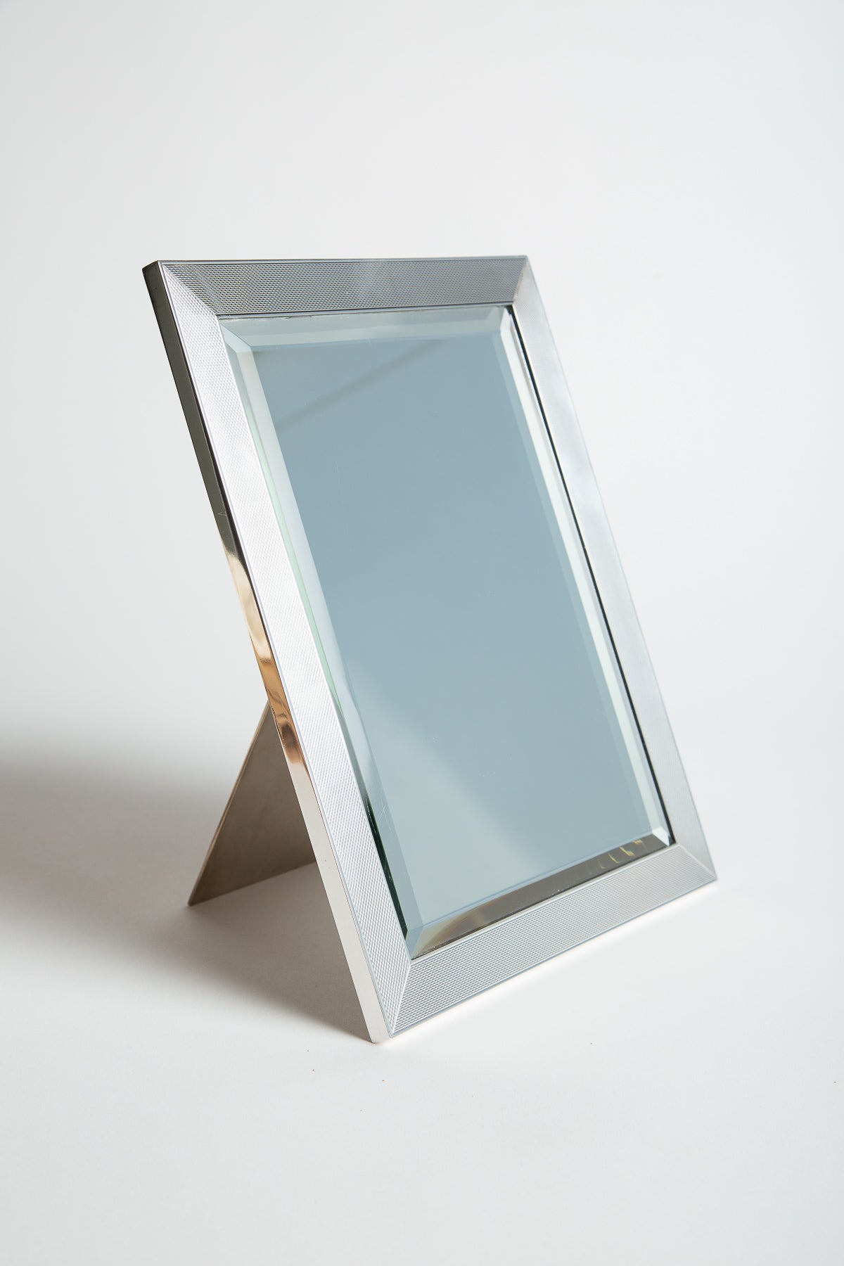 VINTAGE HERMÈS | FRAMED BEVELED MIRROR - MAXFIELD LA