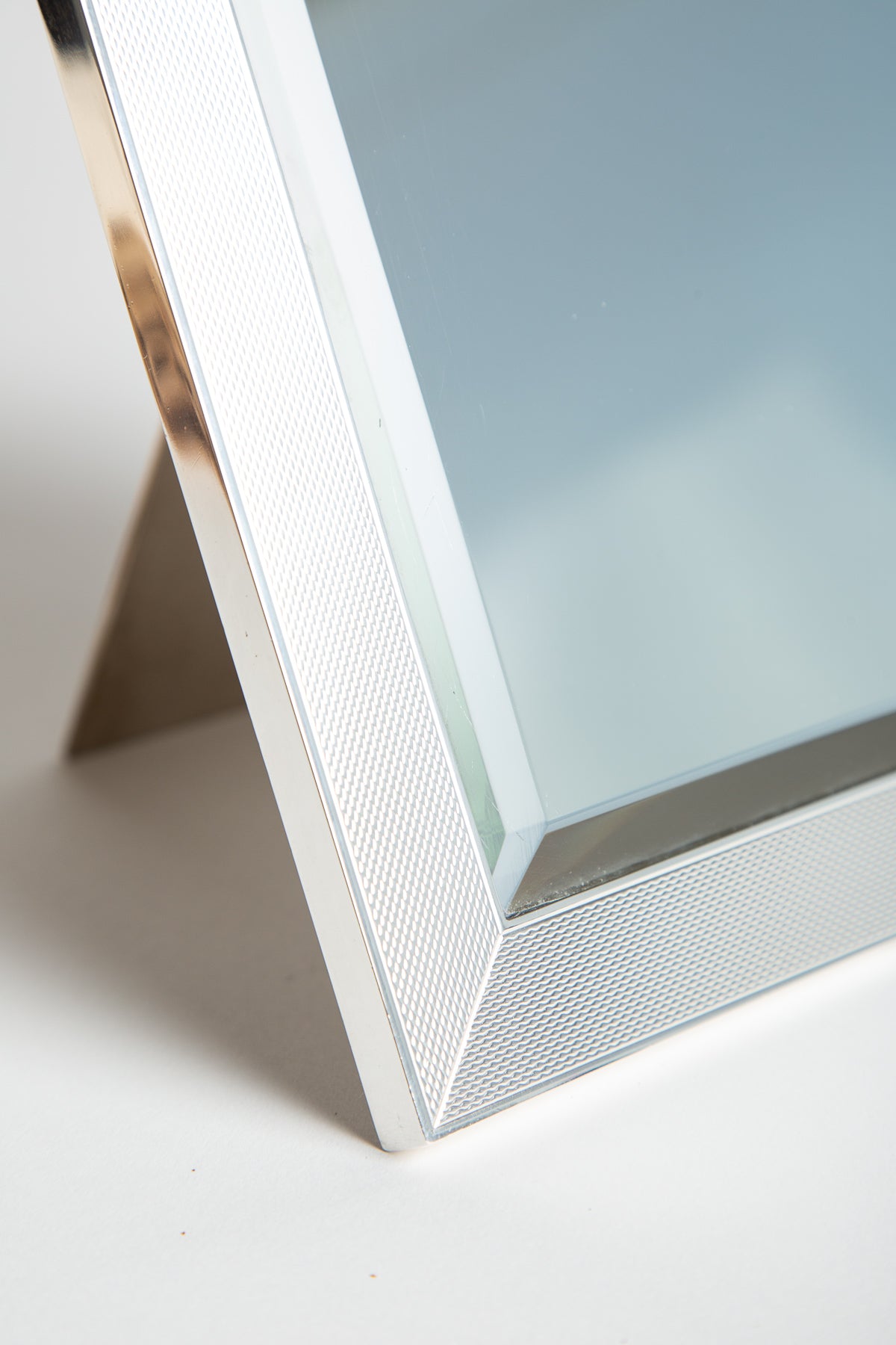 VINTAGE HERMÈS | FRAMED BEVELED MIRROR - MAXFIELD LA