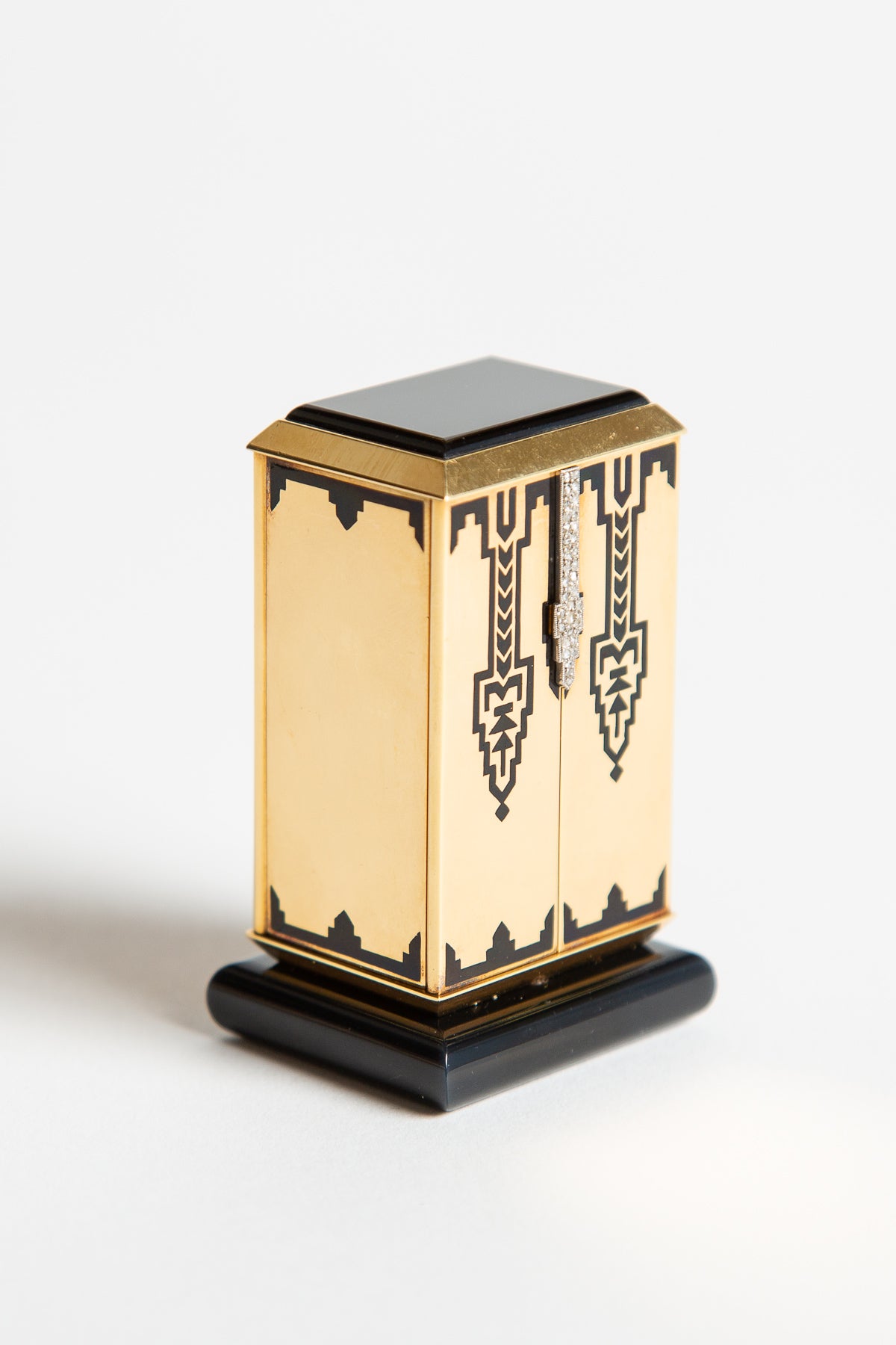 CARTIER | 1920'S ART DECO MINI CLOCK - MAXFIELD LA