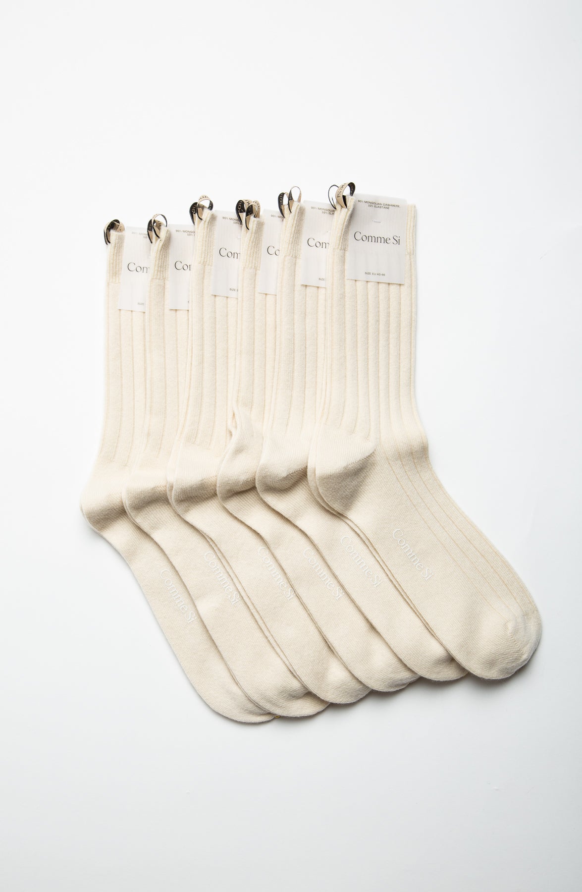COMME SI | UNISEX CASHMERE SOCKS - MAXFIELD LA