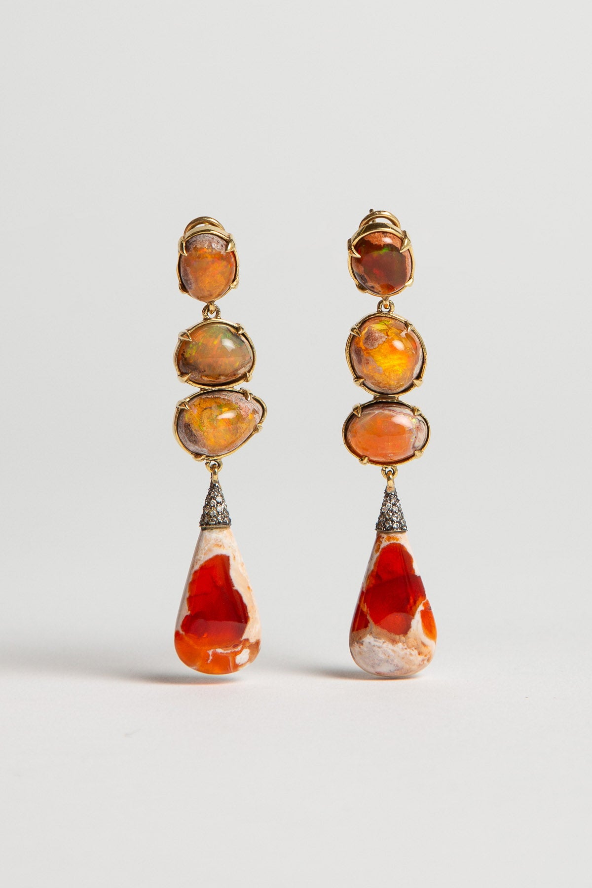 DEANNA HAMRO | MATRIX OPAL EARRINGS - MAXFIELD LA