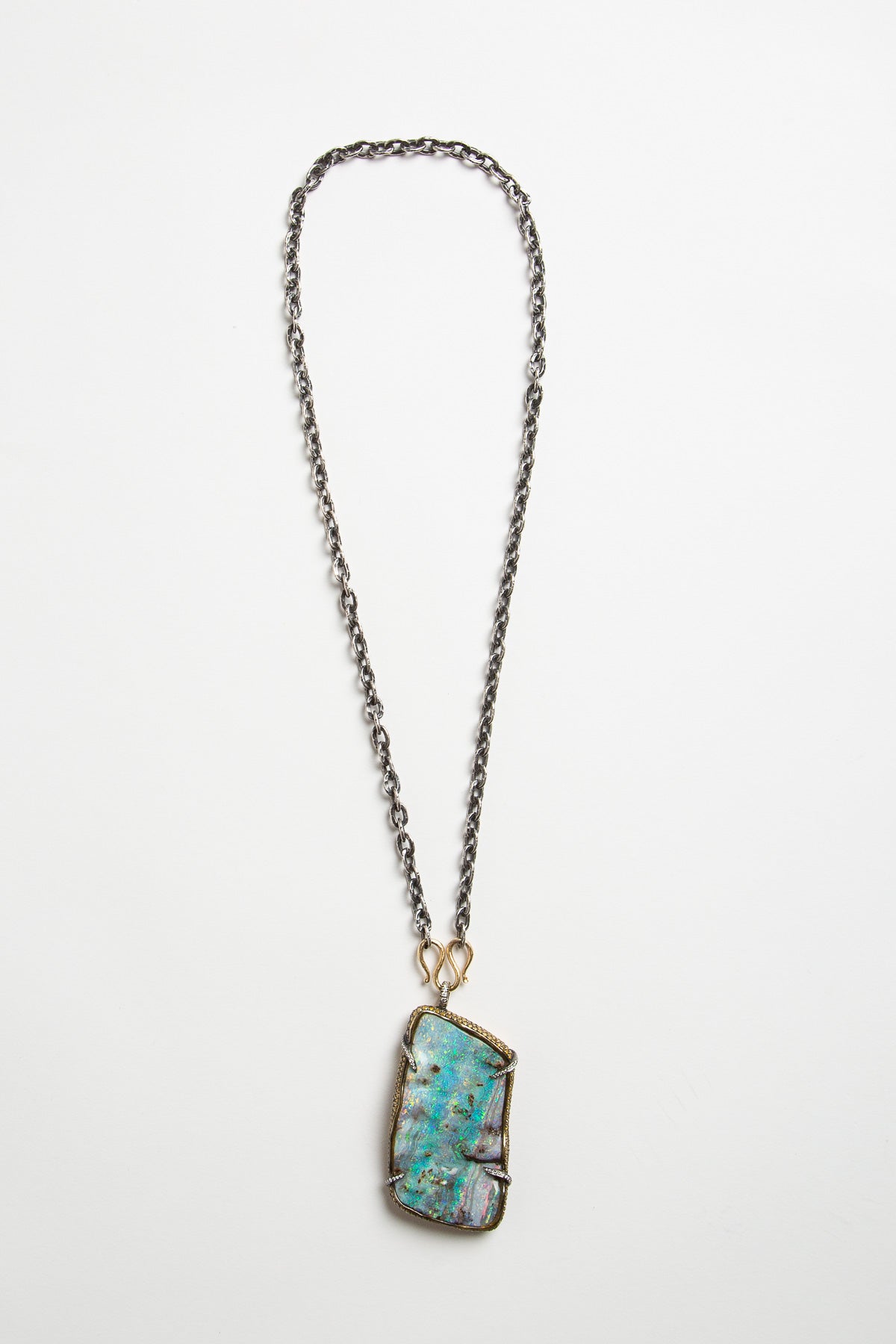 DEANNA HAMRO | BOULDER OPAL PENDANT NECKLACE