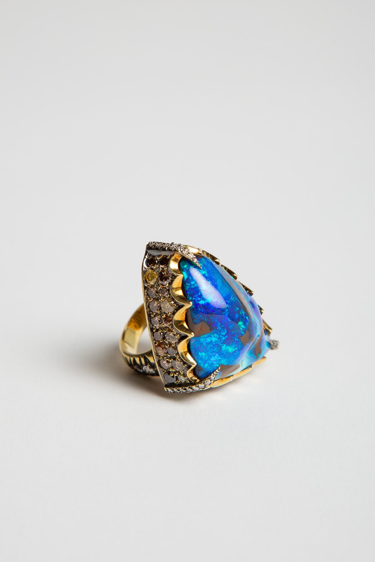 DEANNA HAMRO | BOULDER OPAL RING