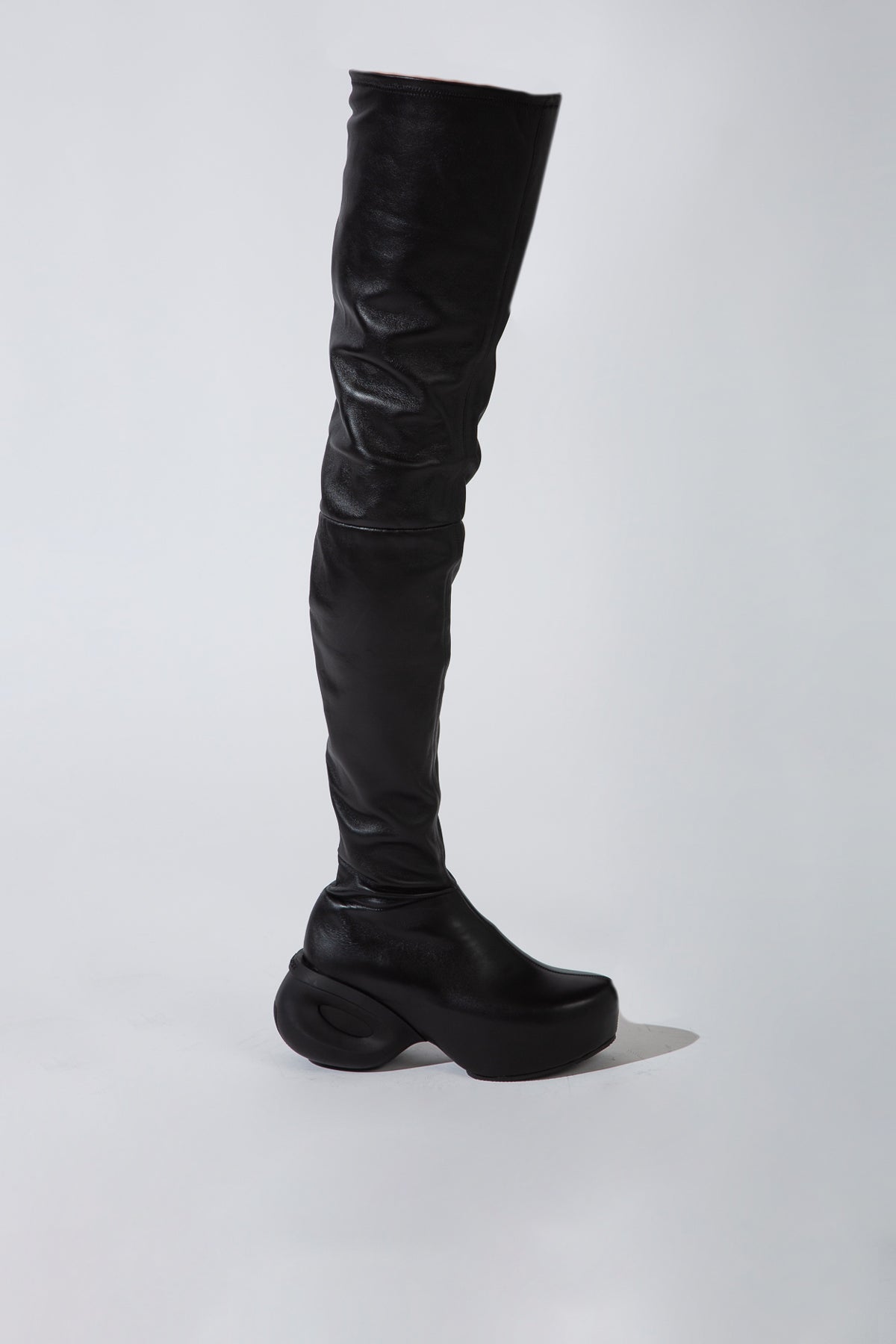 GIVENCHY | G CLOG THIGH BOOTS