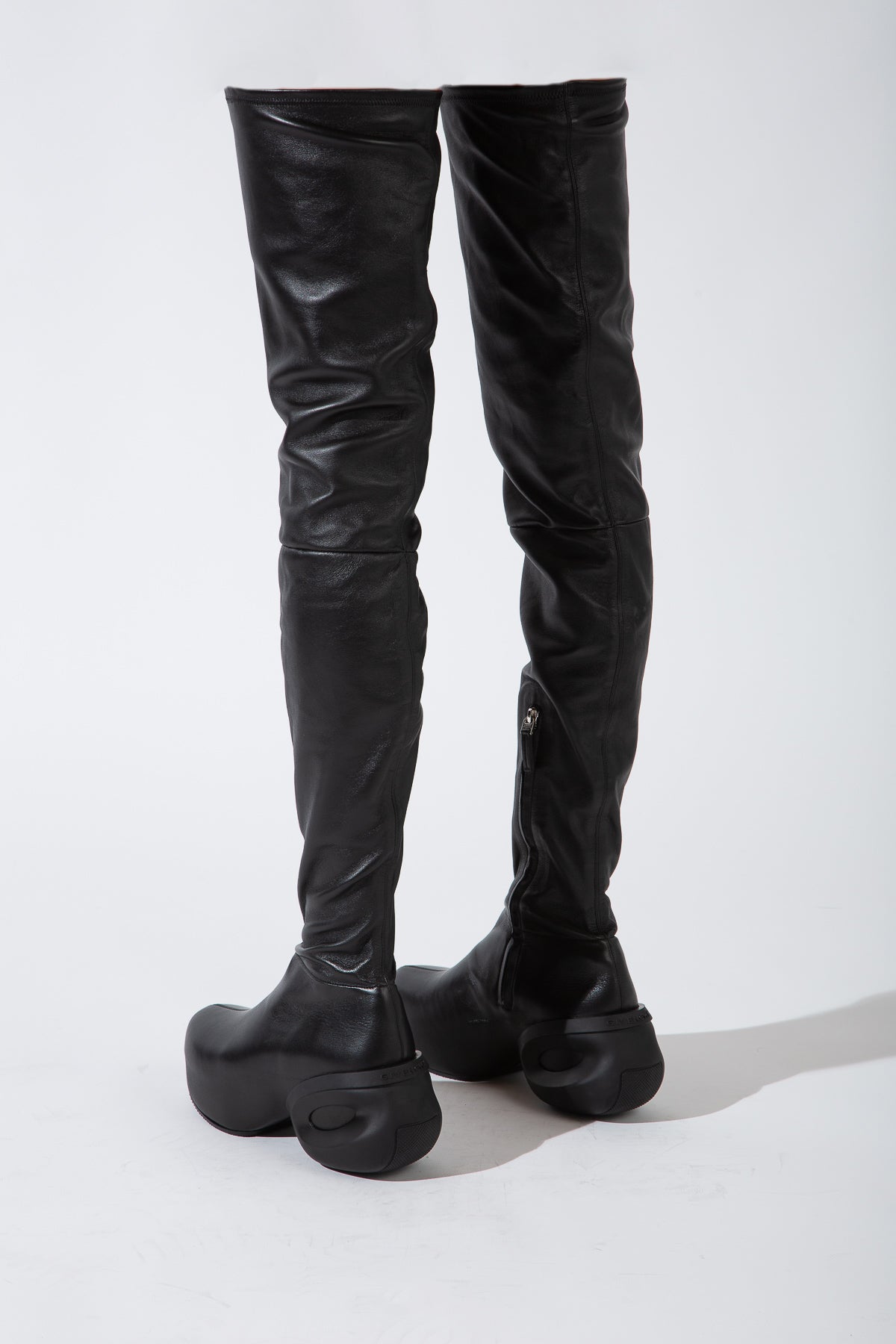 GIVENCHY | G CLOG THIGH BOOTS