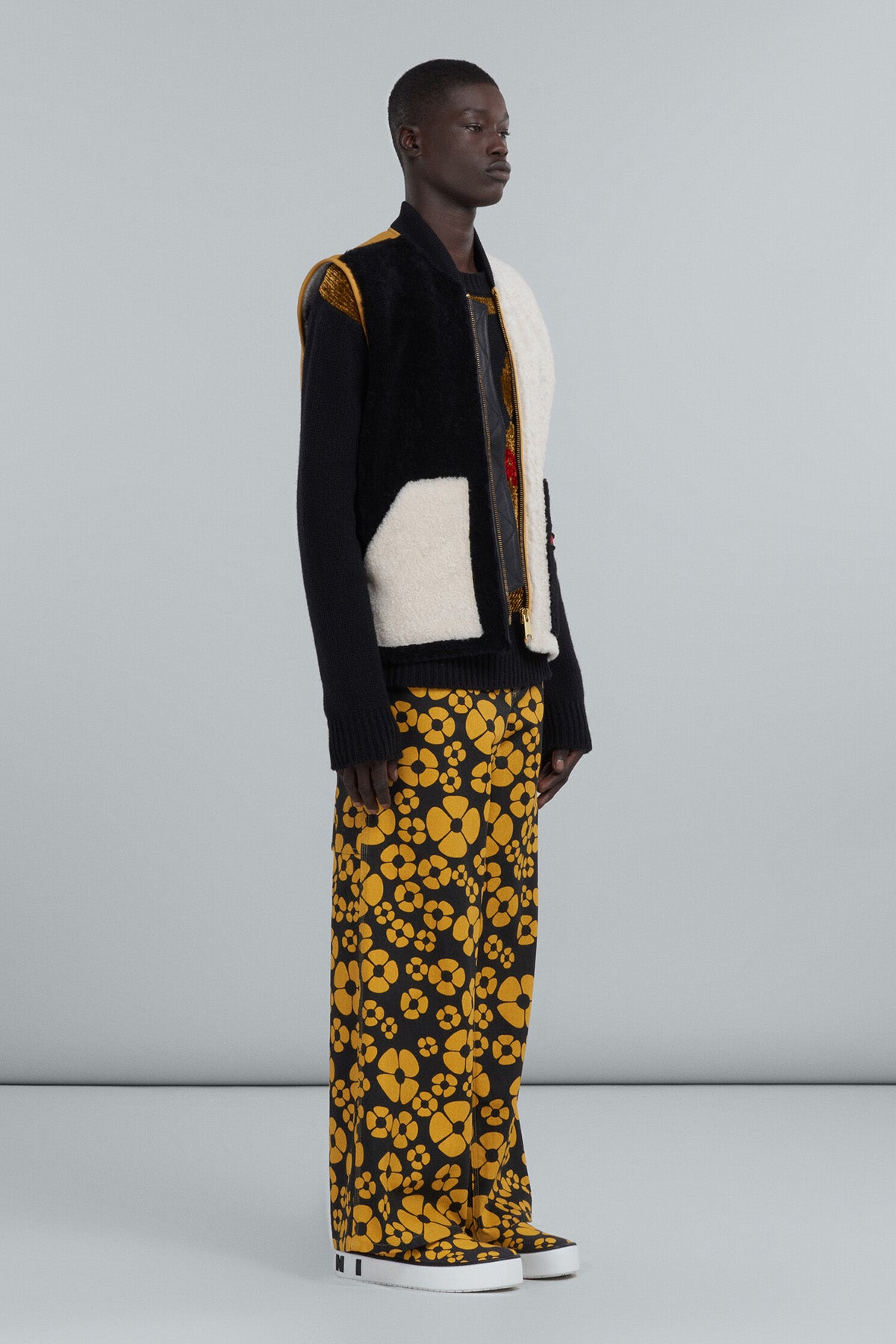 MARNI X CARHARTT | ROUNDNECK SWEATER - MAXFIELD LA