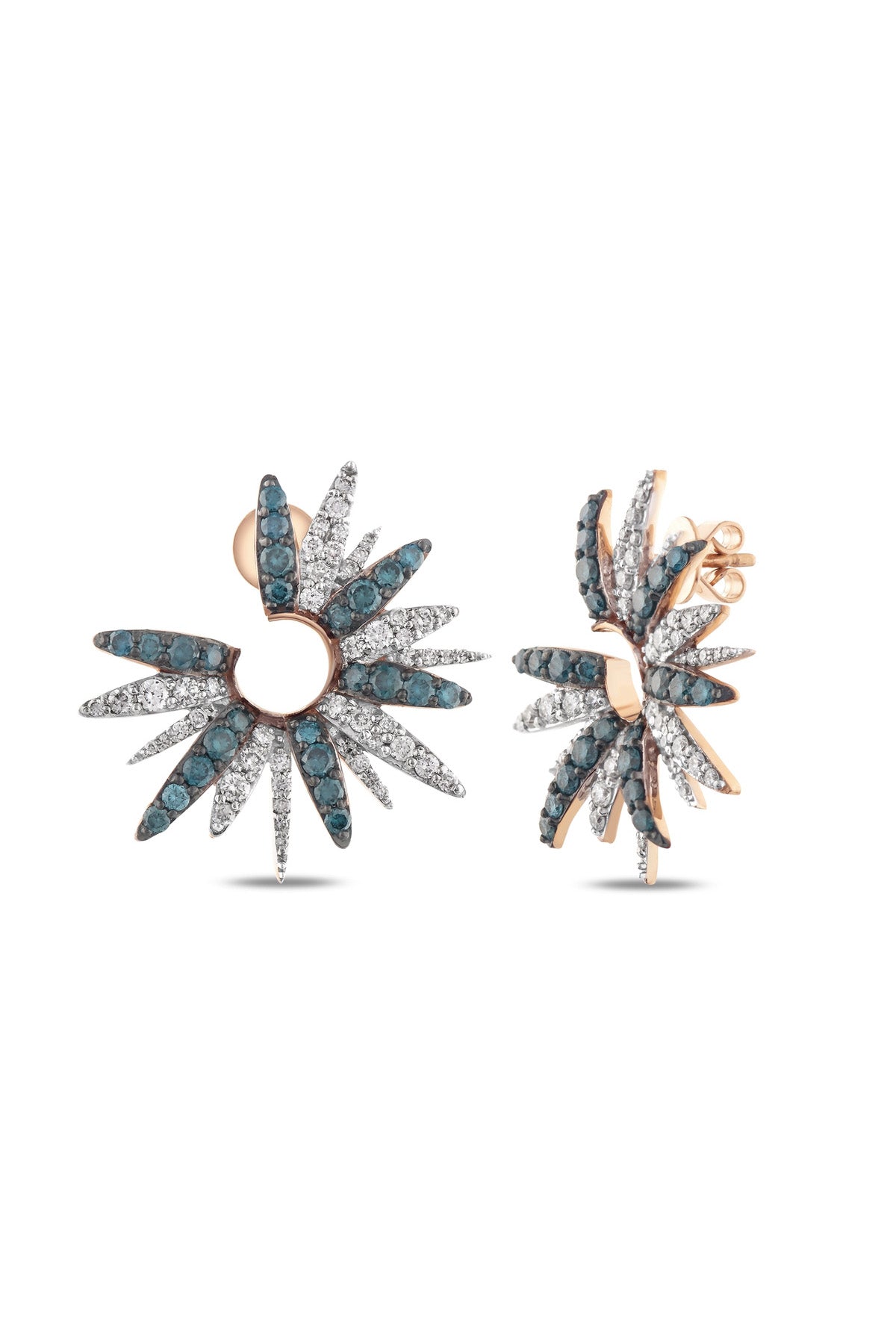 BEE GODDESS | ROSE GOLD HERA EARRINGS