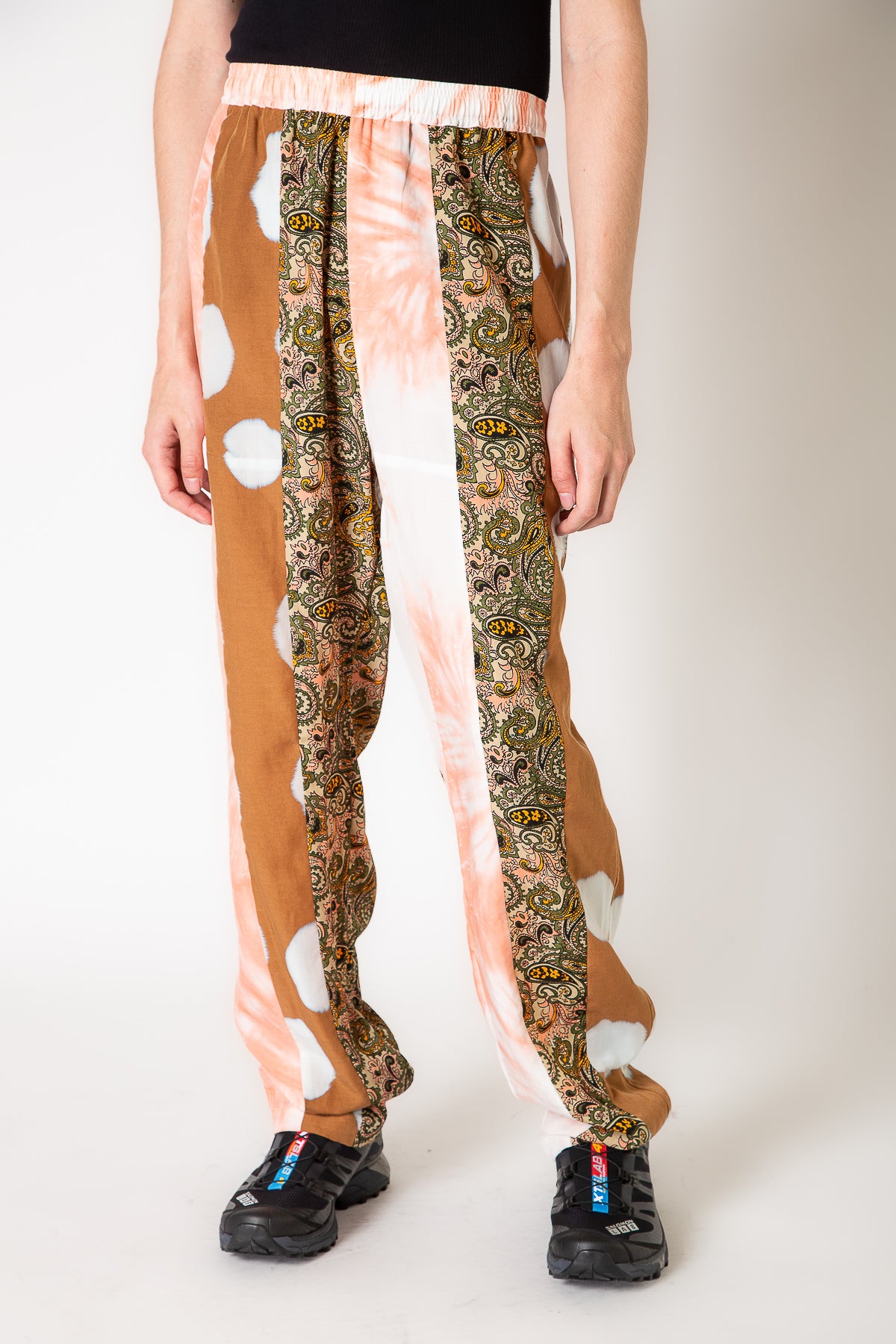 NOMA T.D. | MUTED TONES PATCHWORK PANTS - MAXFIELD LA