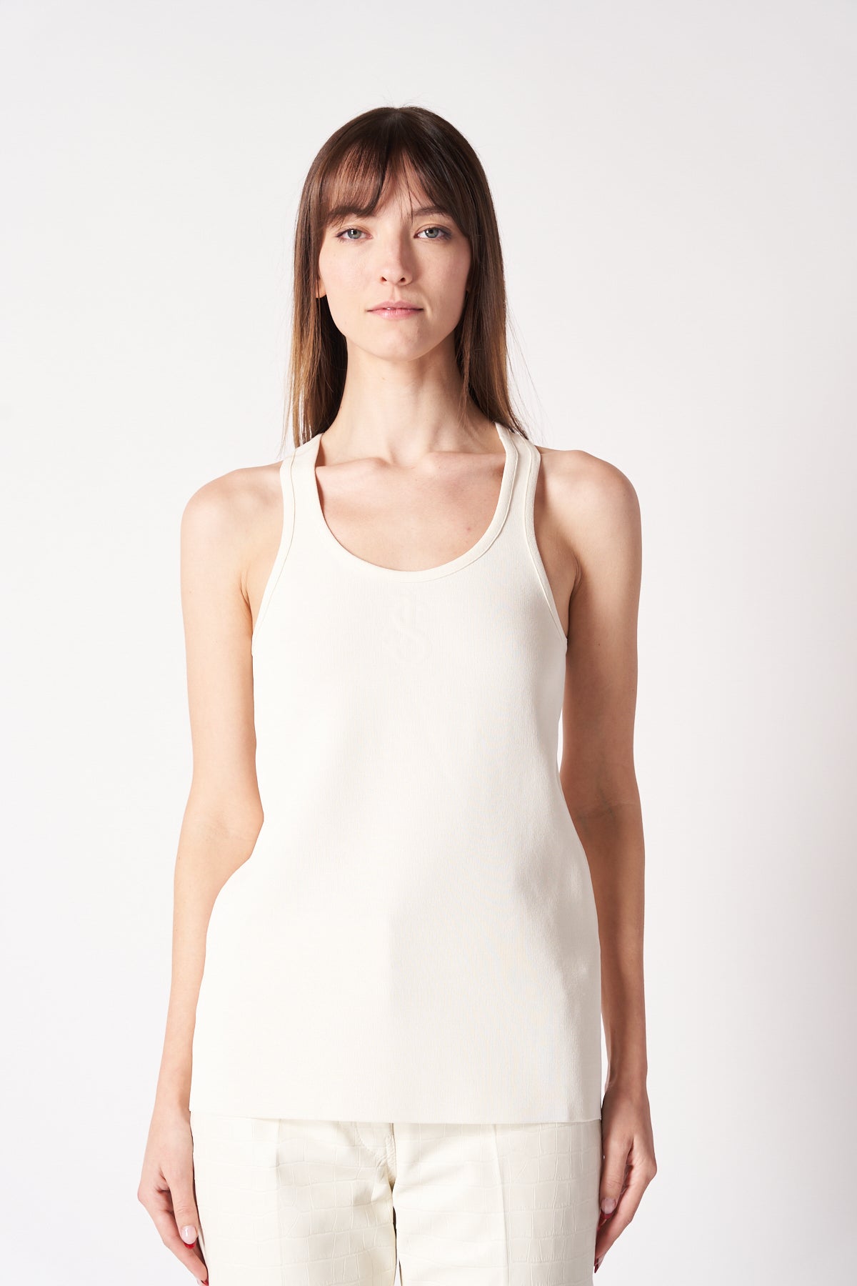 JIL SANDER | 3D MONOGRAM TANK TOP